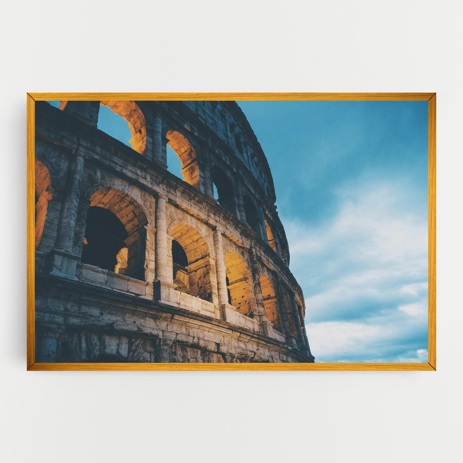 Leinwandbild Shadow Colosseum mockup 0