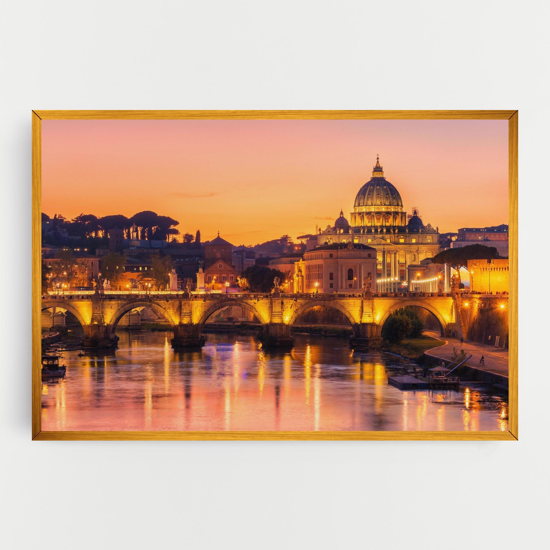 Leinwandbild St Peter Basilica mockup 0