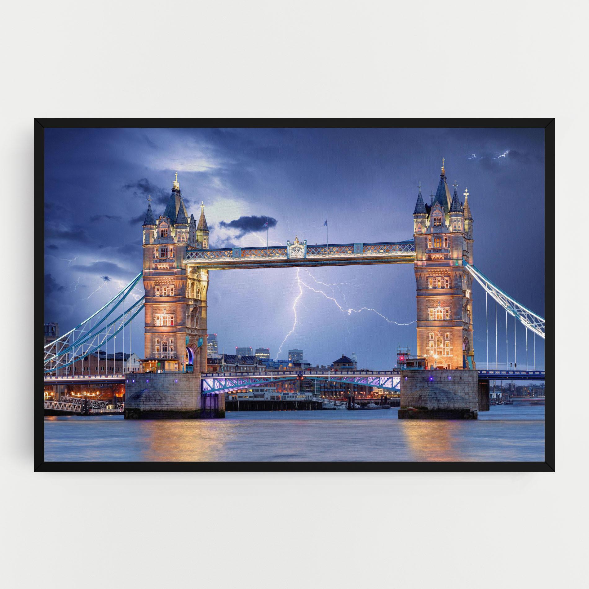 Leinwandbild London Tower Bridge mockup 0
