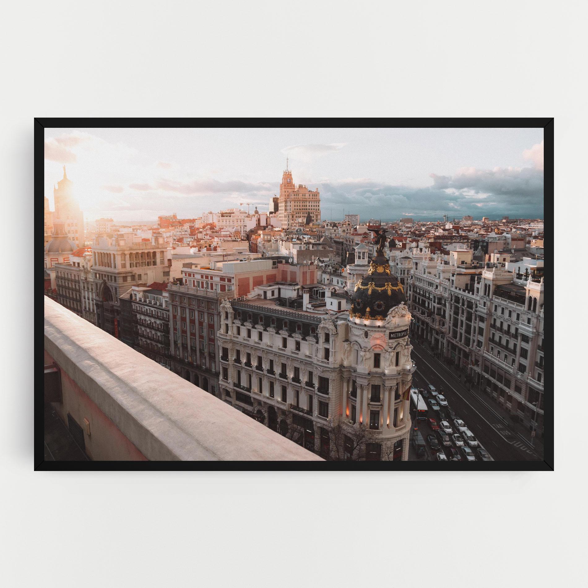 Leinwandbild Spain Sunrise mockup 0
