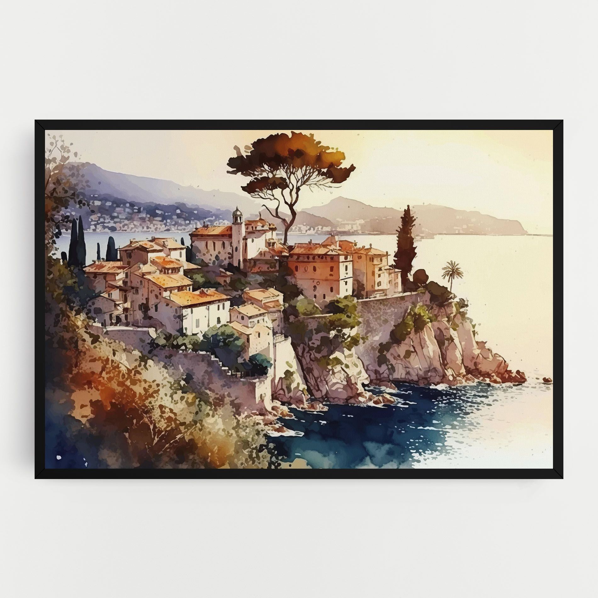 Stunning View Painting mockup 0