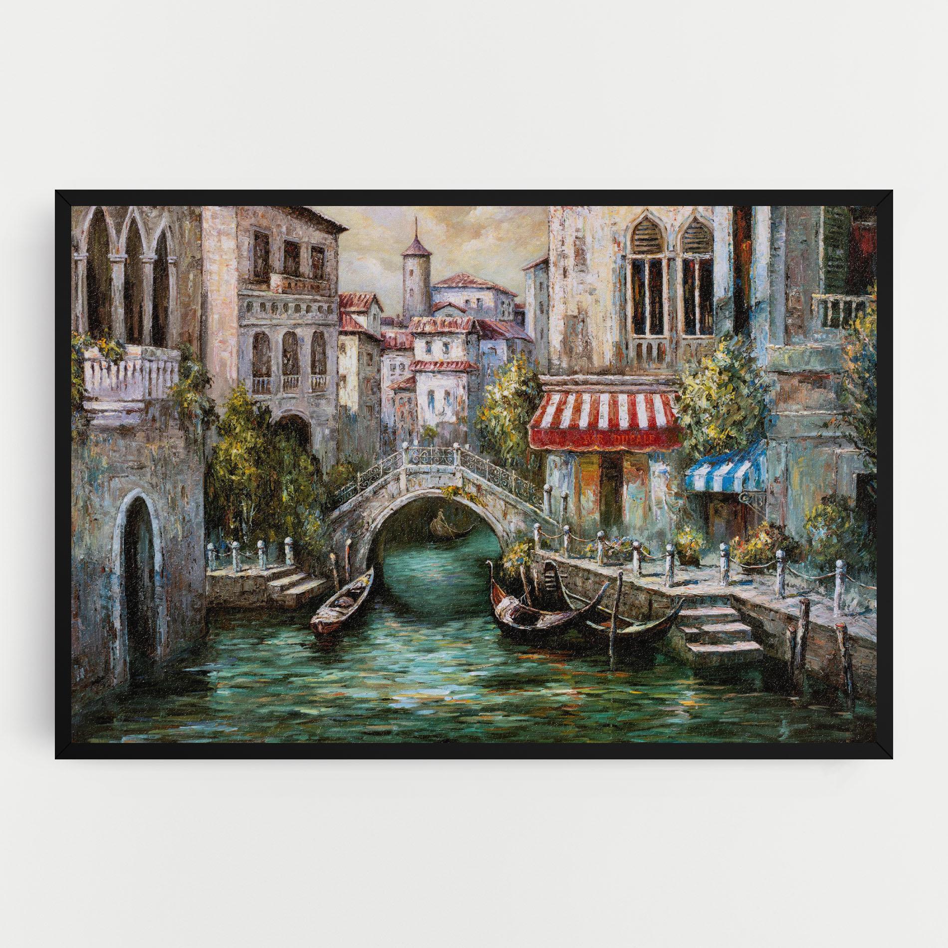 Leinwandbild Venice Colors mockup 0
