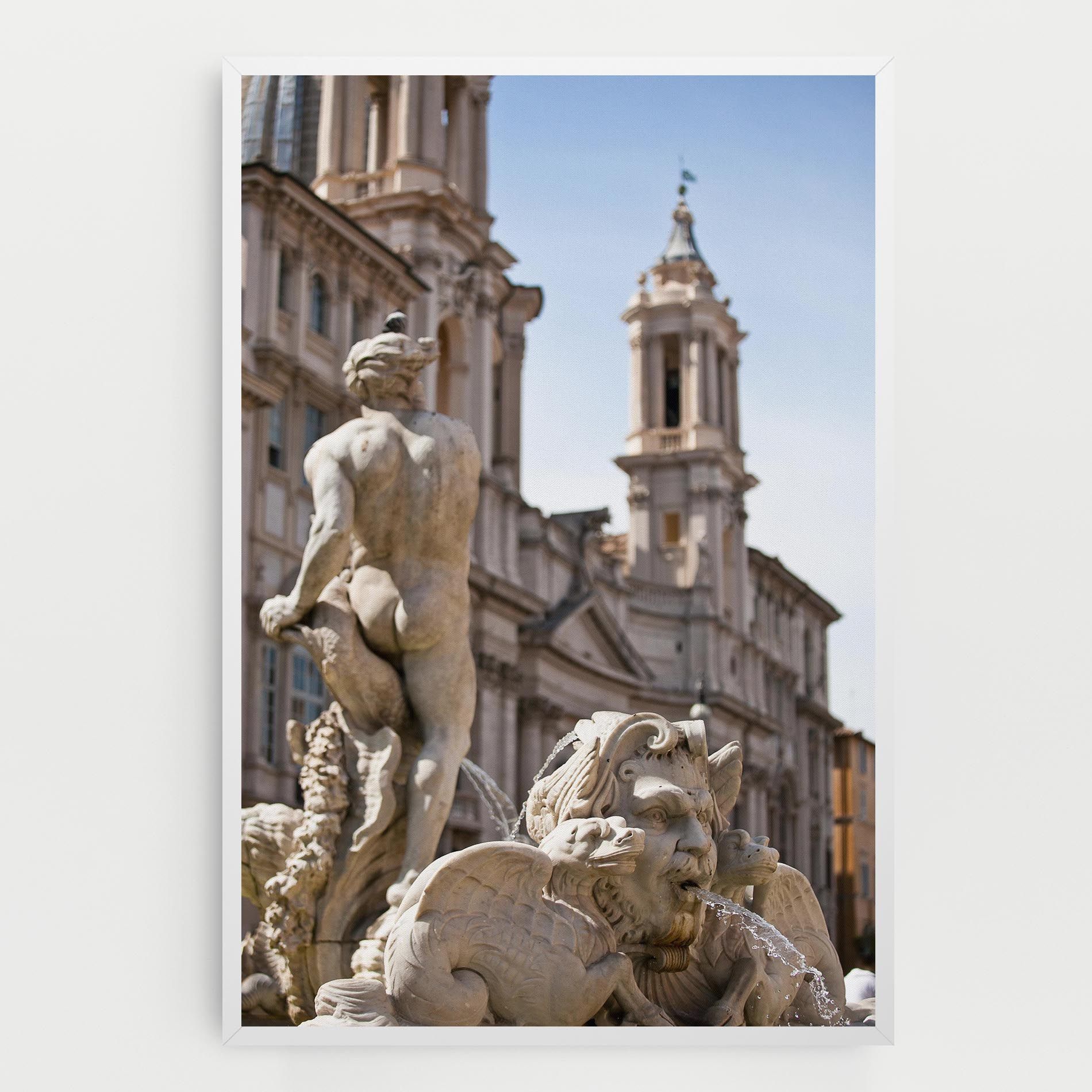 Baroque Statue Italy mockup 0