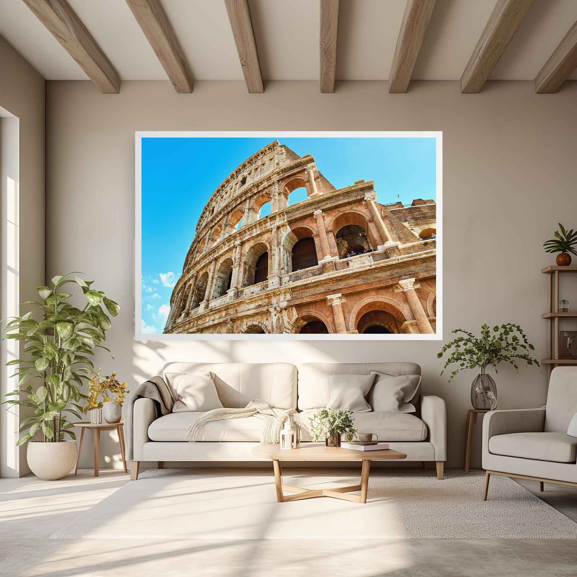 Leinwandbild Close Colosseum mockup 6