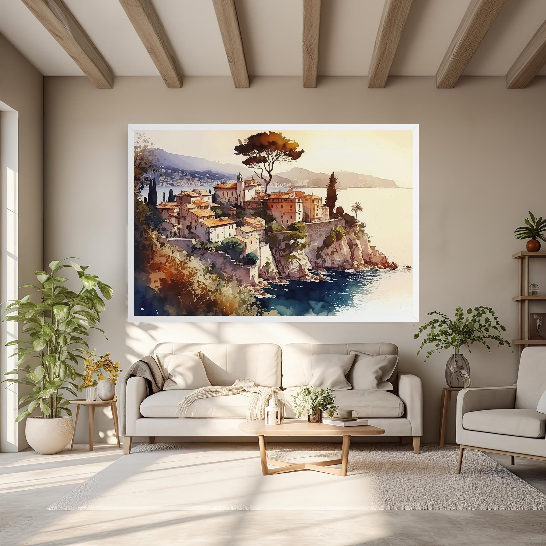 Stunning View Painting mockup 6