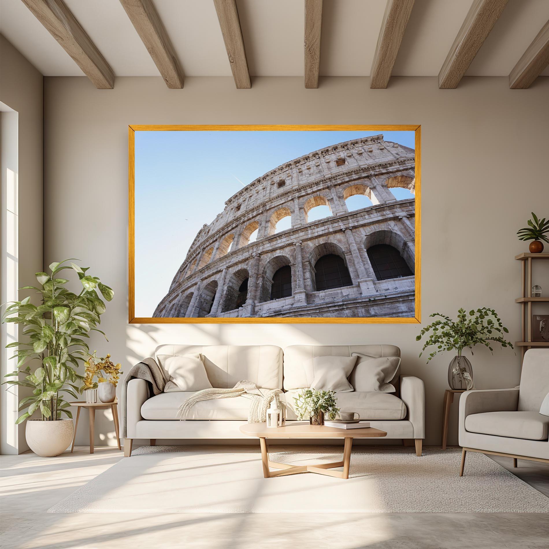 Leinwandbild Colosseum View mockup 6