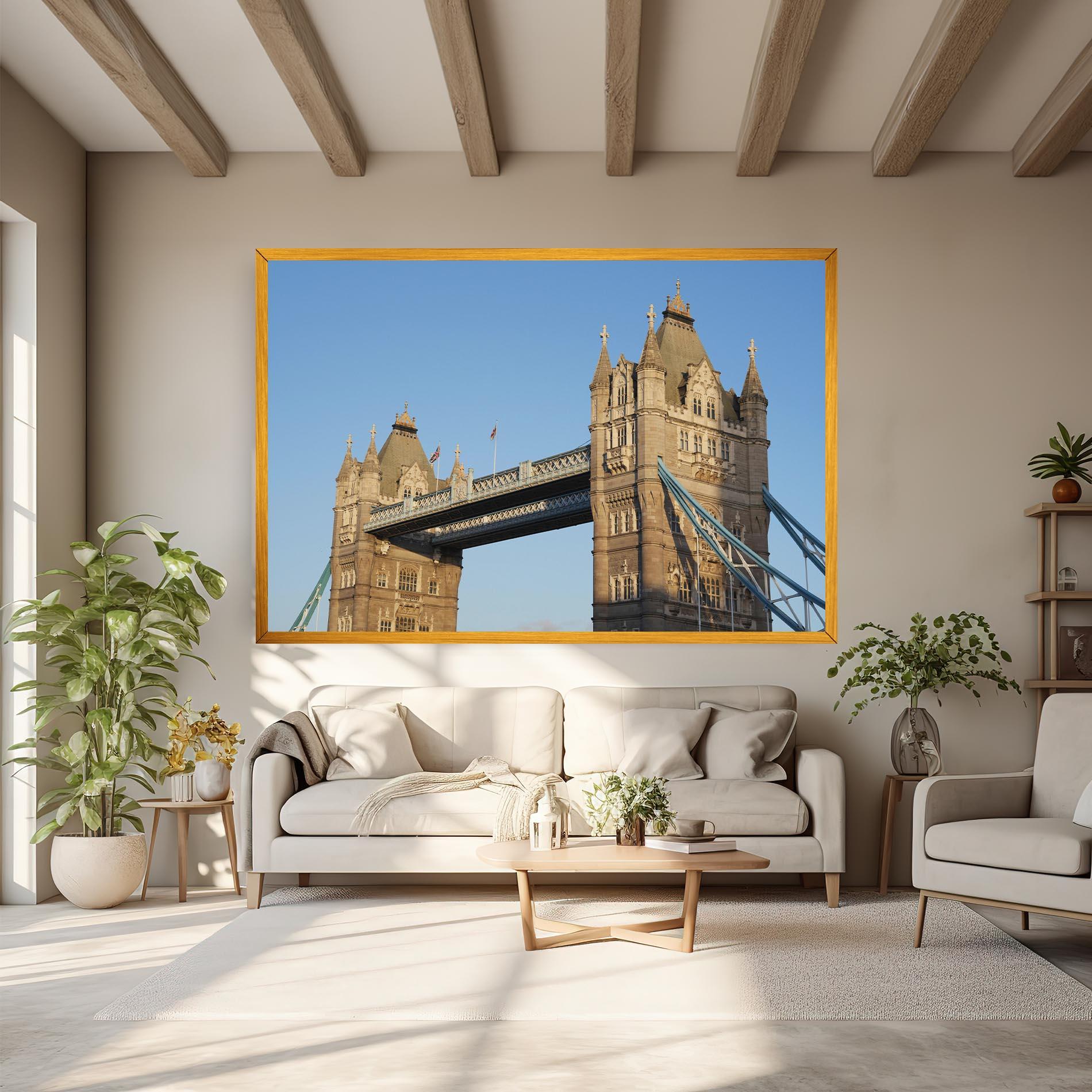 Leinwandbild London Bridge View mockup 6