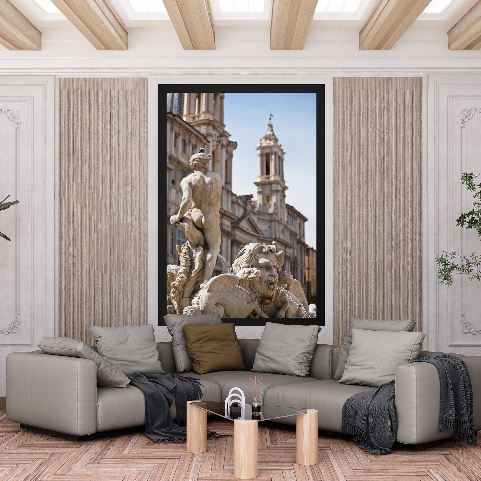 Baroque Statue Italy mockup 6