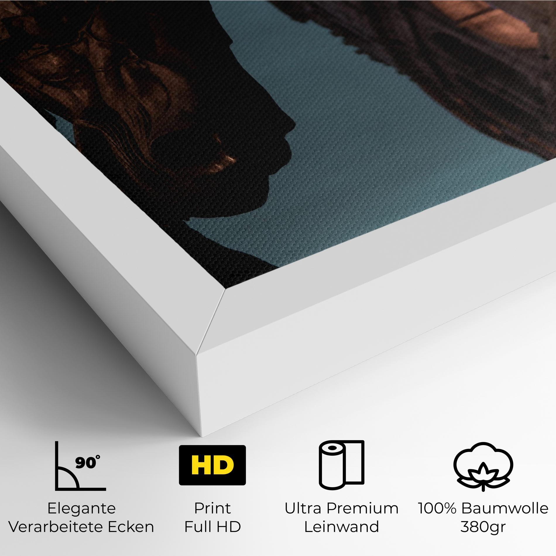 Leinwandbild Colosseum Horse mockup 4