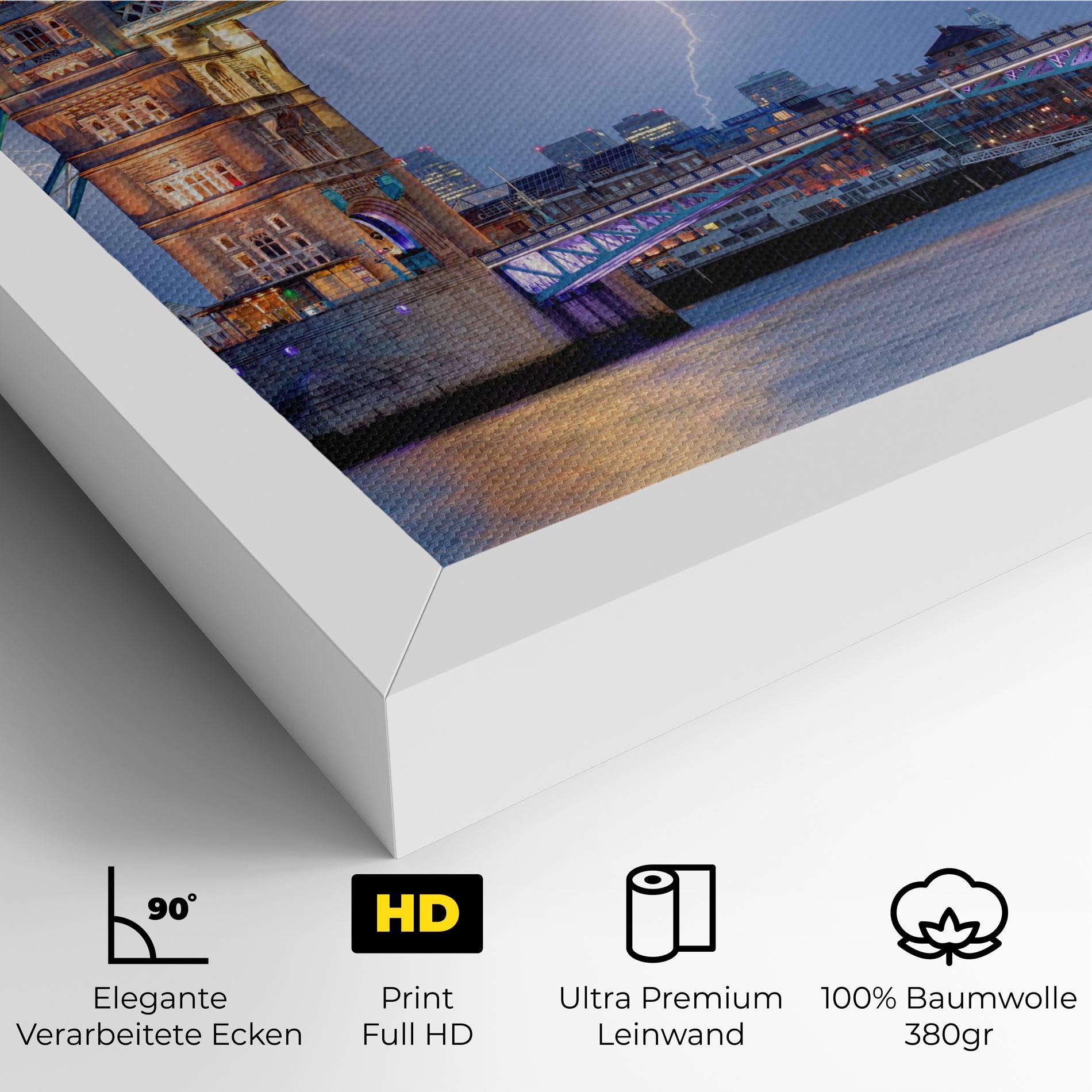 Leinwandbild London Tower Bridge mockup 4