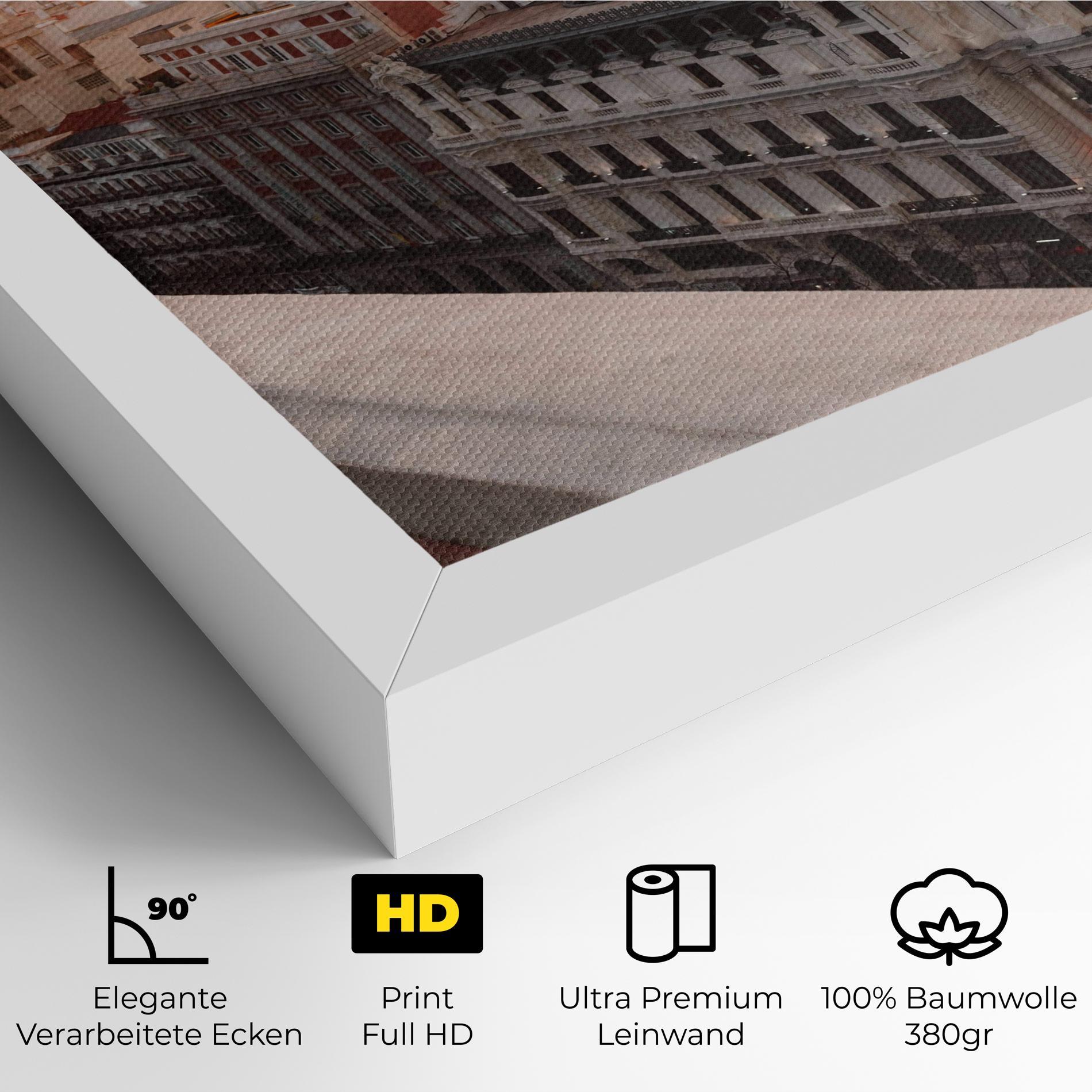 Leinwandbild Spain Sunrise mockup 4