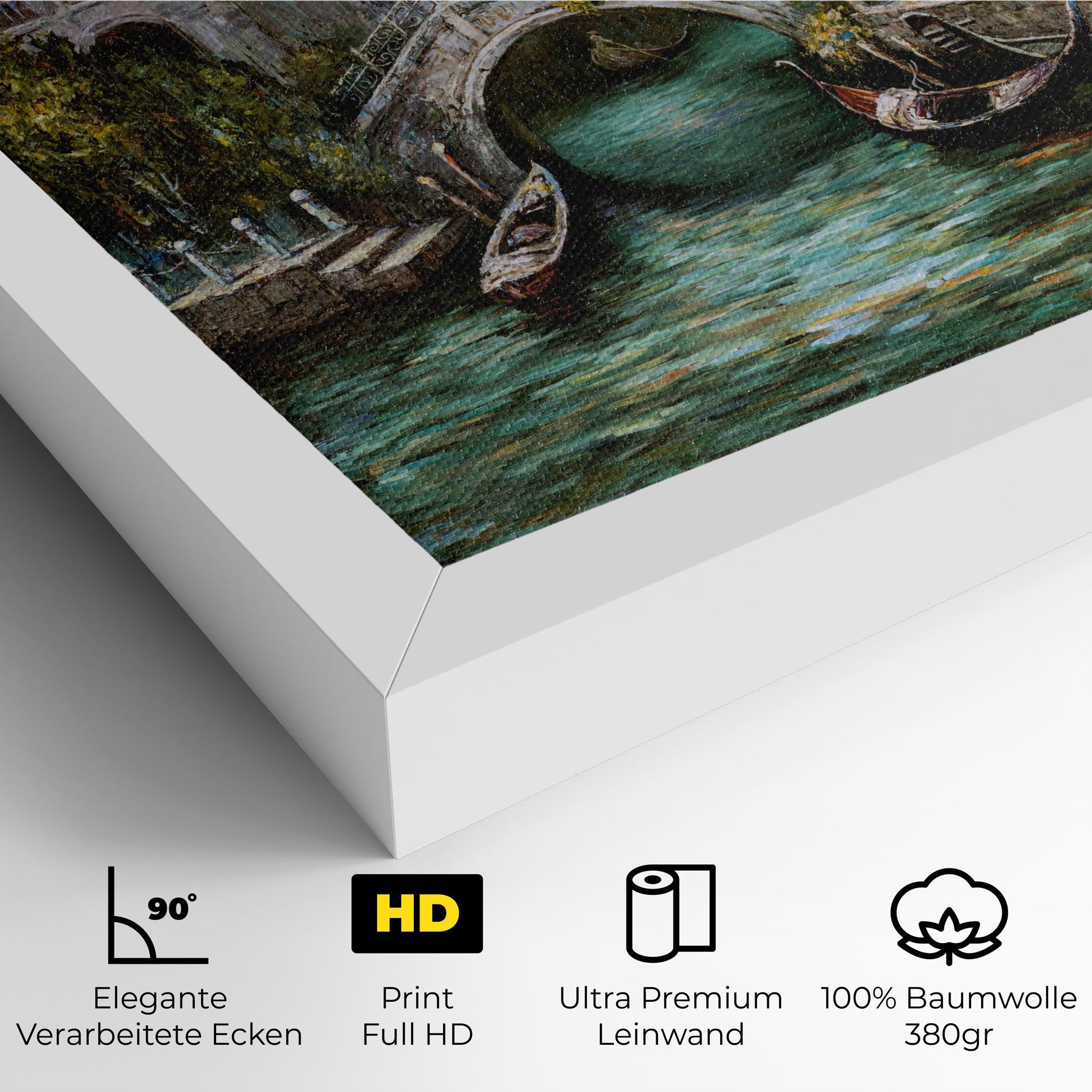 Leinwandbild Venice Colors mockup 4