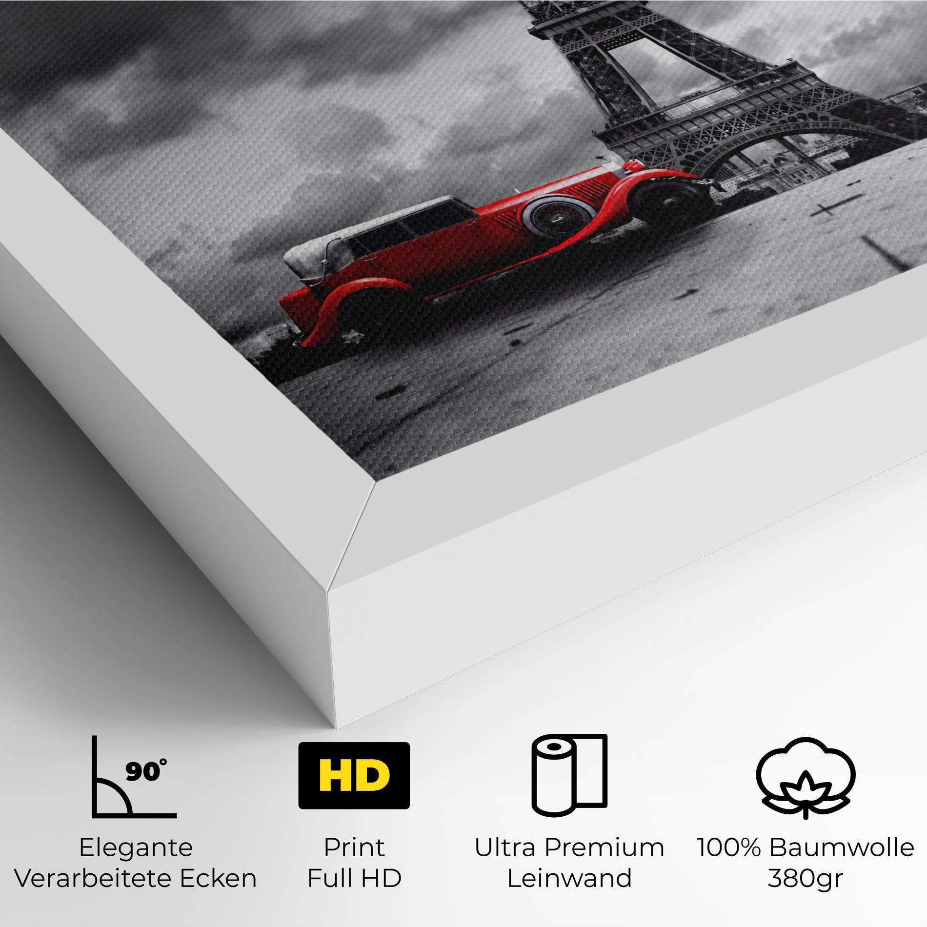 Leinwandbild Vintage Paris mockup 4