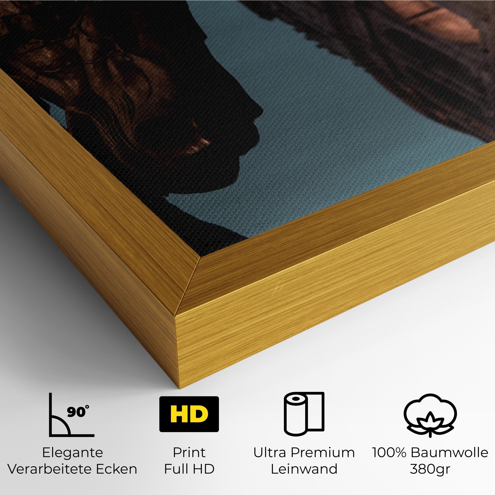 Leinwandbild Colosseum Horse mockup 4