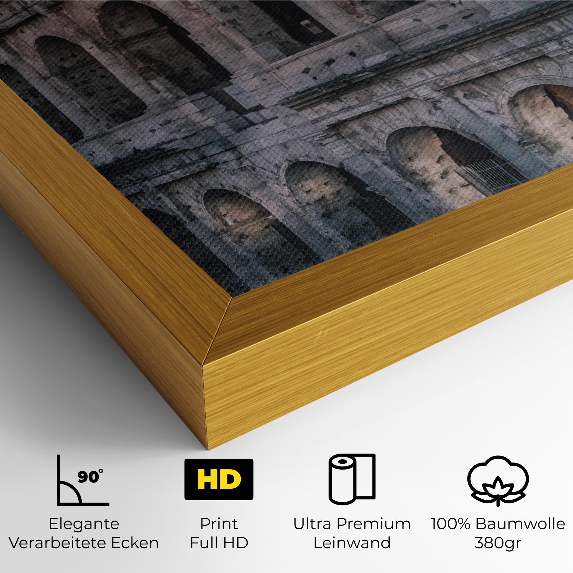 Leinwandbild Colosseum Roma mockup 4