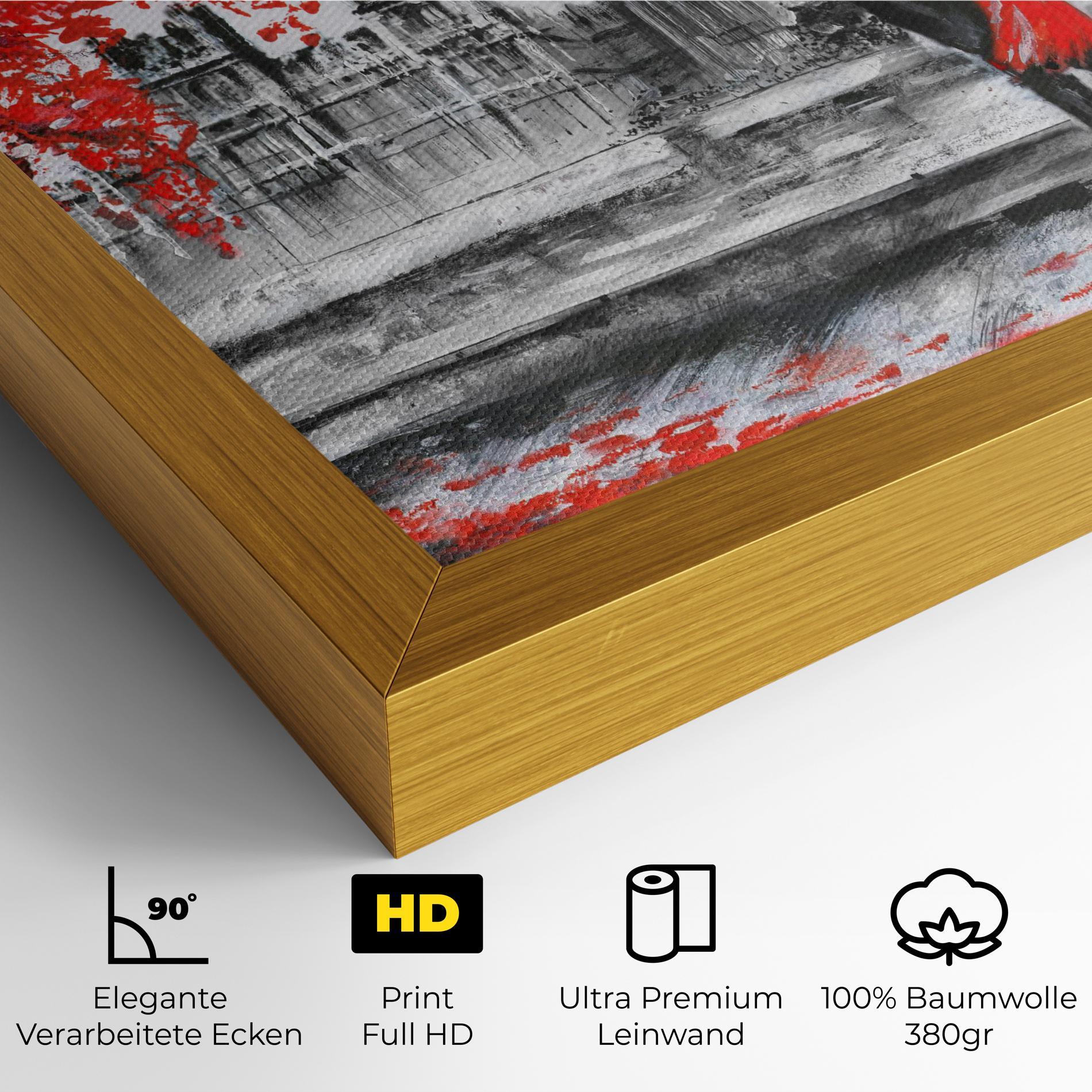 Leinwandbild London Love mockup 4