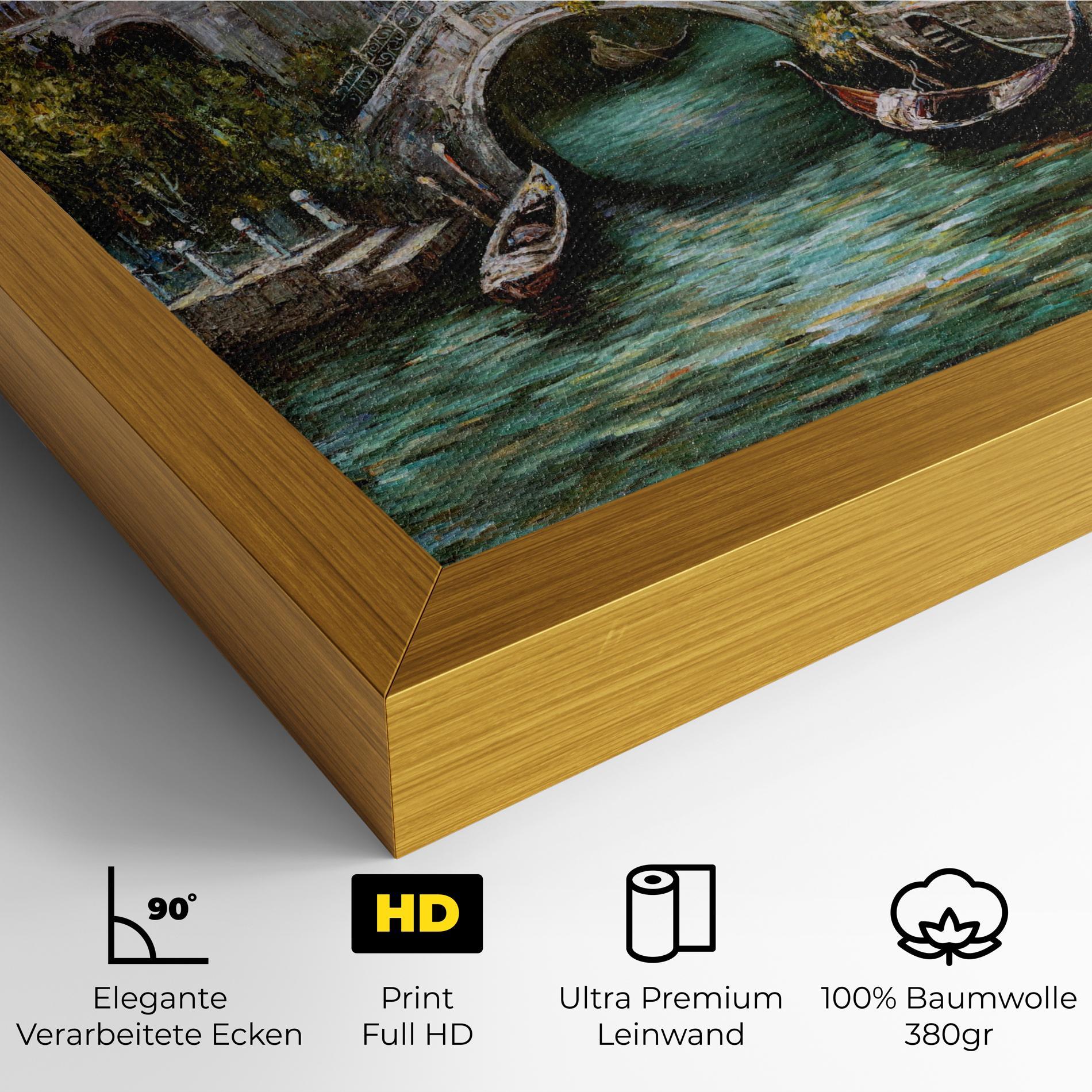 Leinwandbild Venice Colors mockup 4