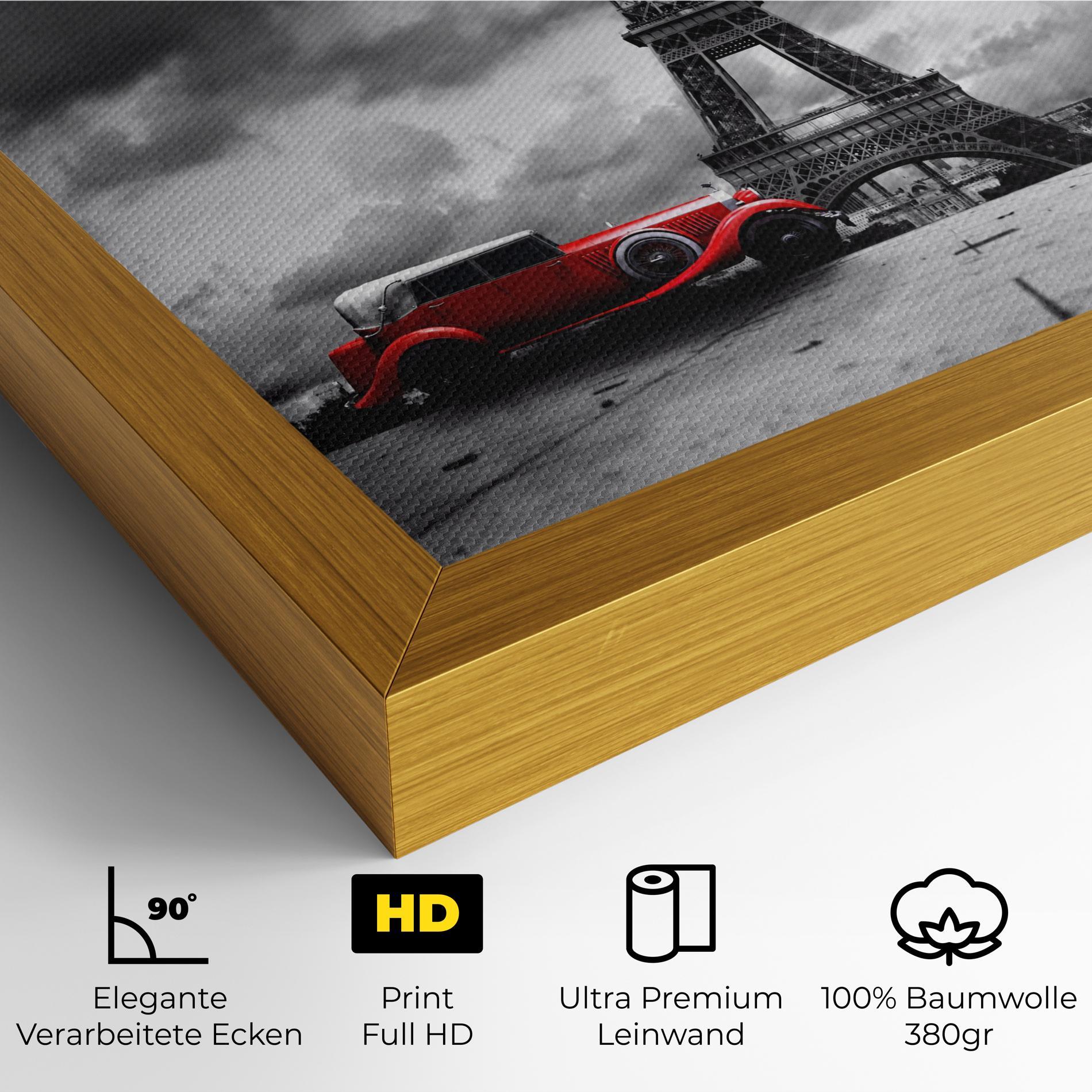 Leinwandbild Vintage Paris mockup 4