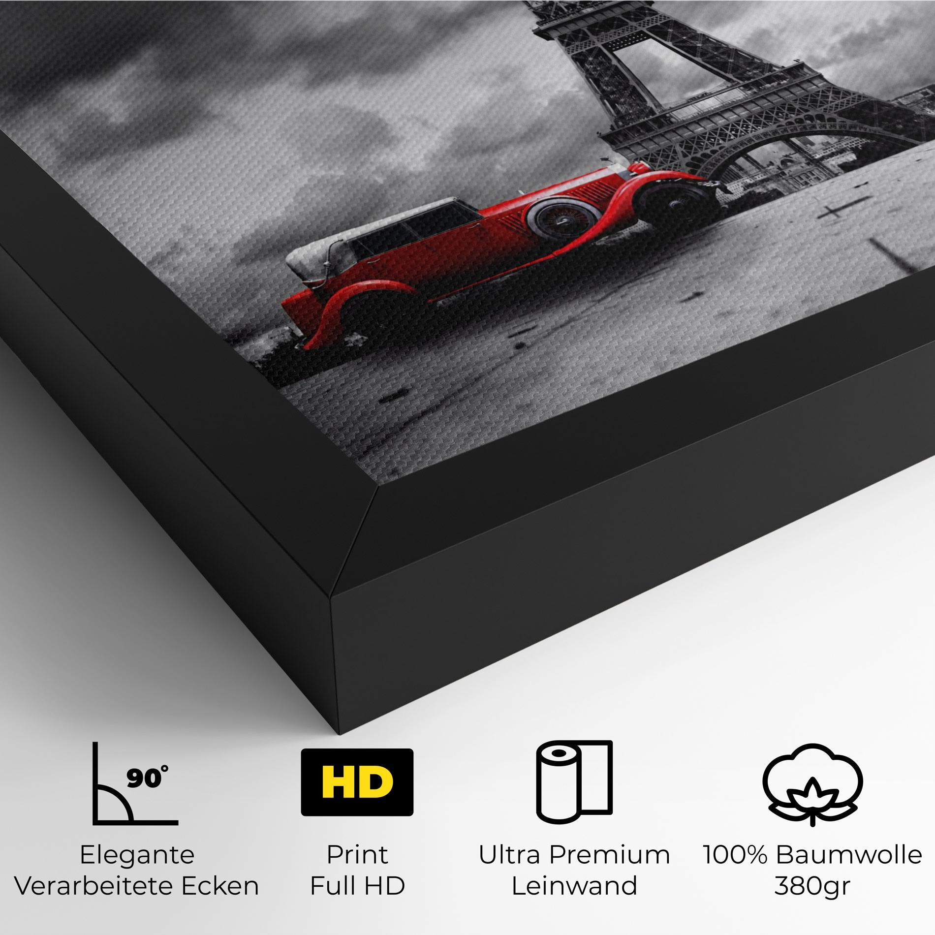 Leinwandbild Vintage Paris mockup 4