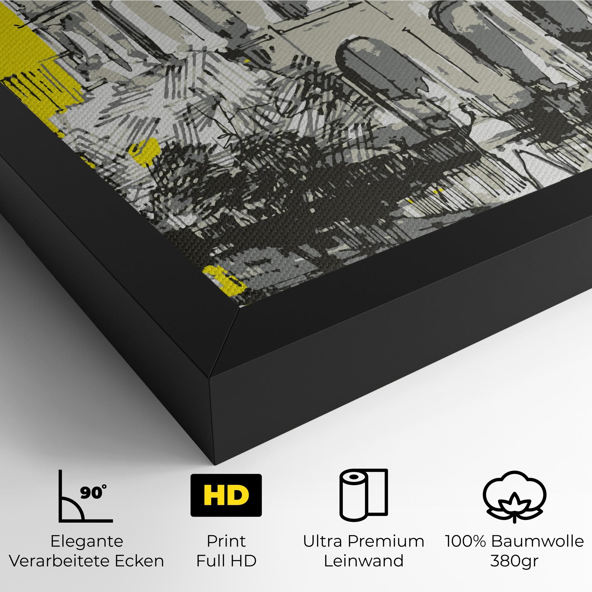 Yellow Colosseum mockup 4