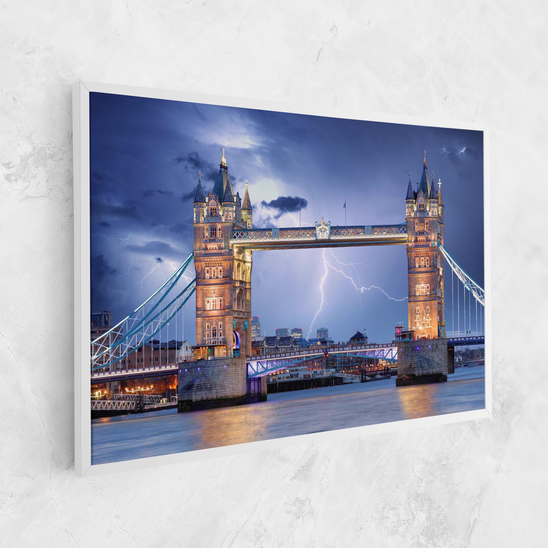 Leinwandbild London Tower Bridge mockup 1