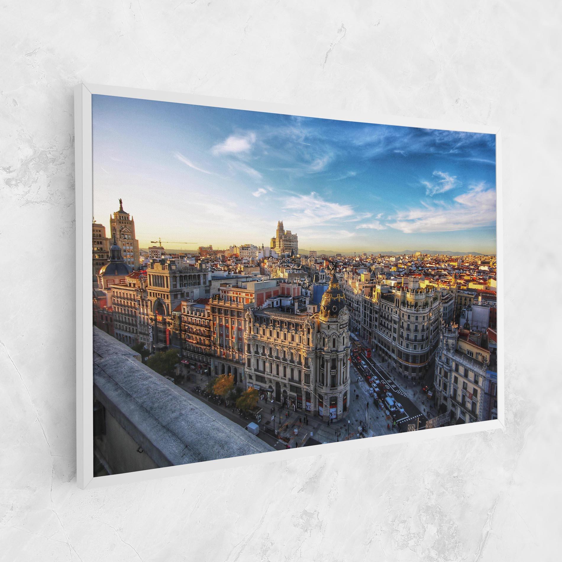 Leinwandbild Madrid View mockup 1