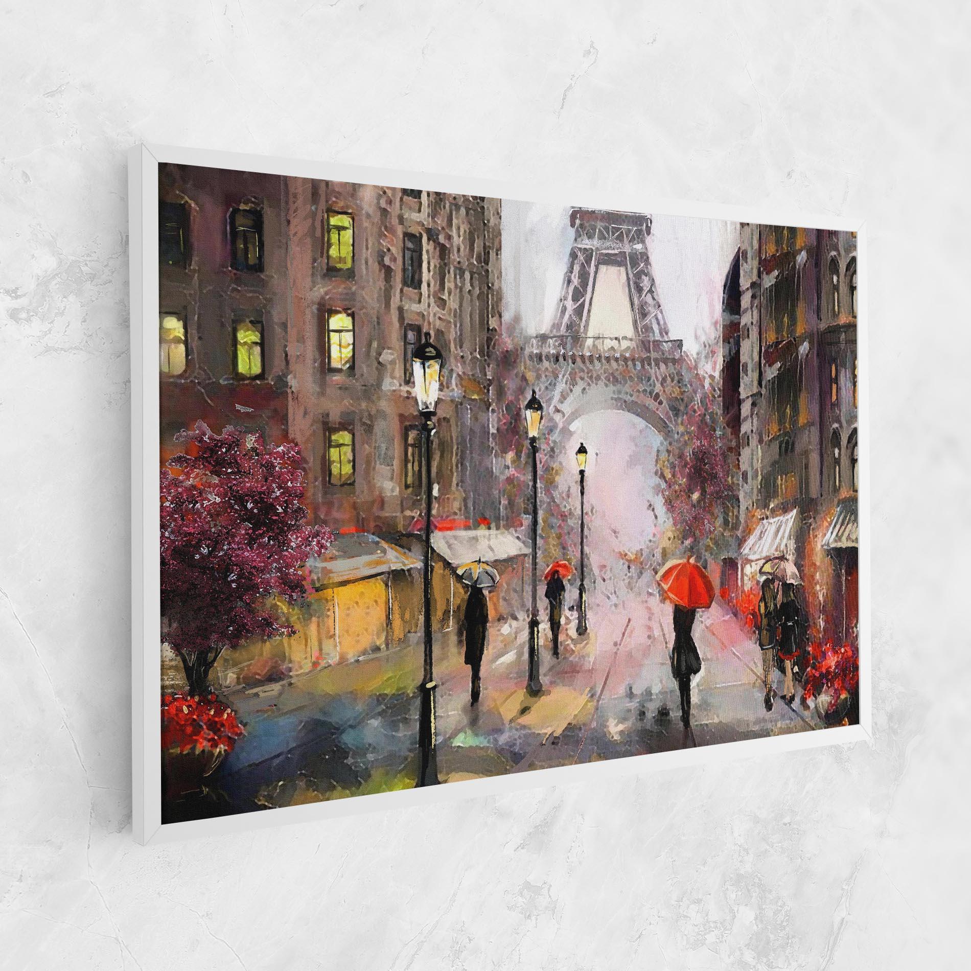 Leinwandbild Paris Colours mockup 1