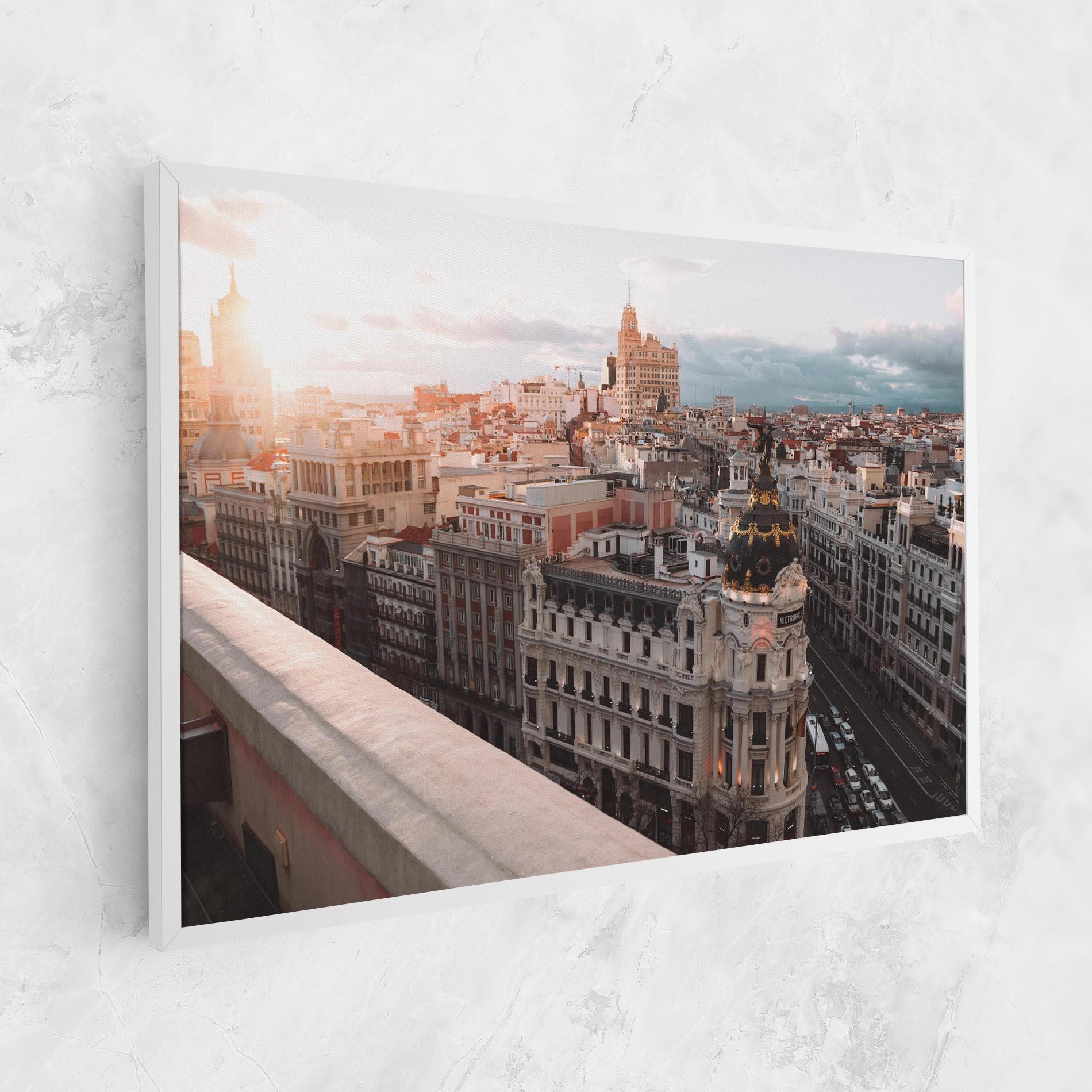 Leinwandbild Spain Sunrise mockup 1