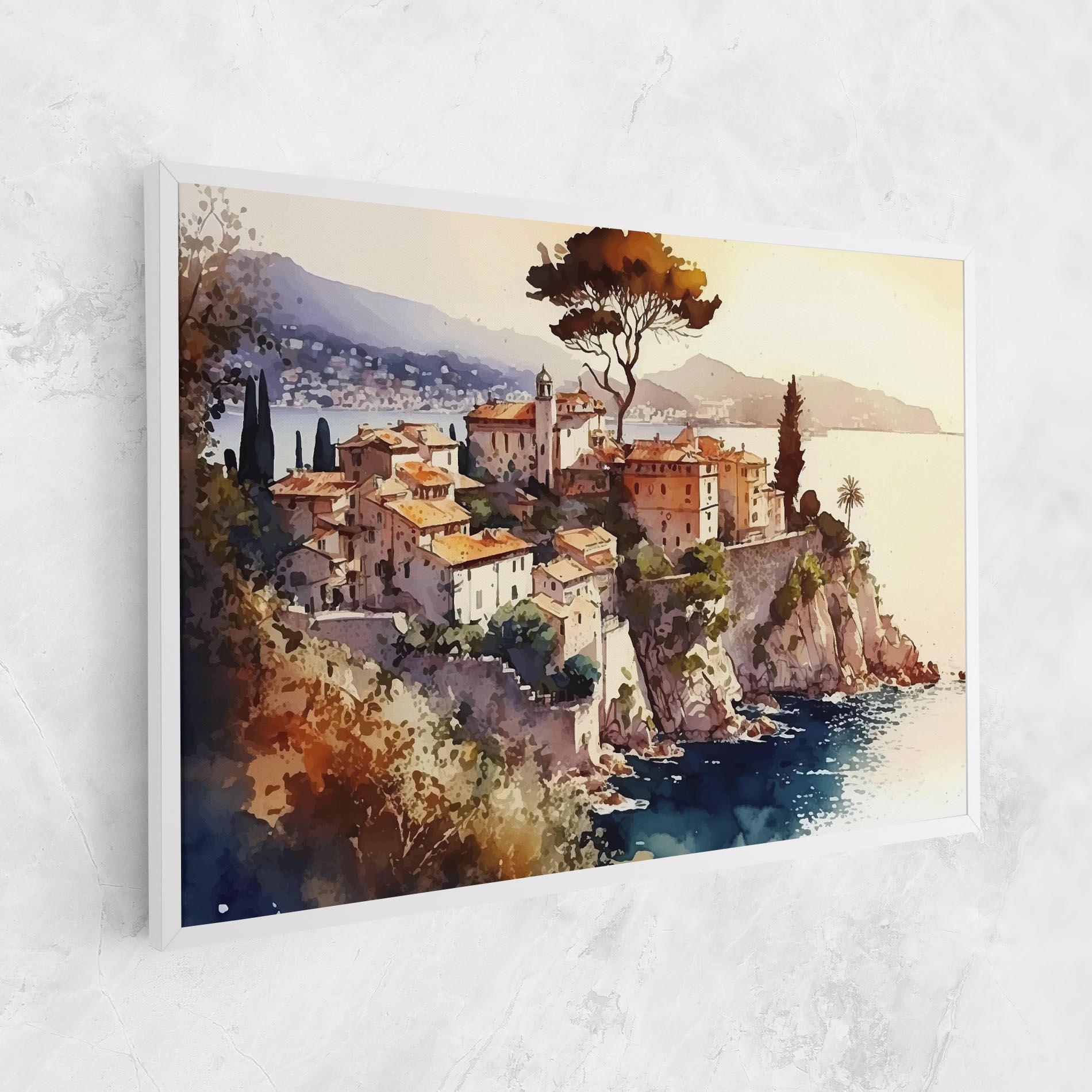 Leinwandbild Stunning View Painting mockup 1
