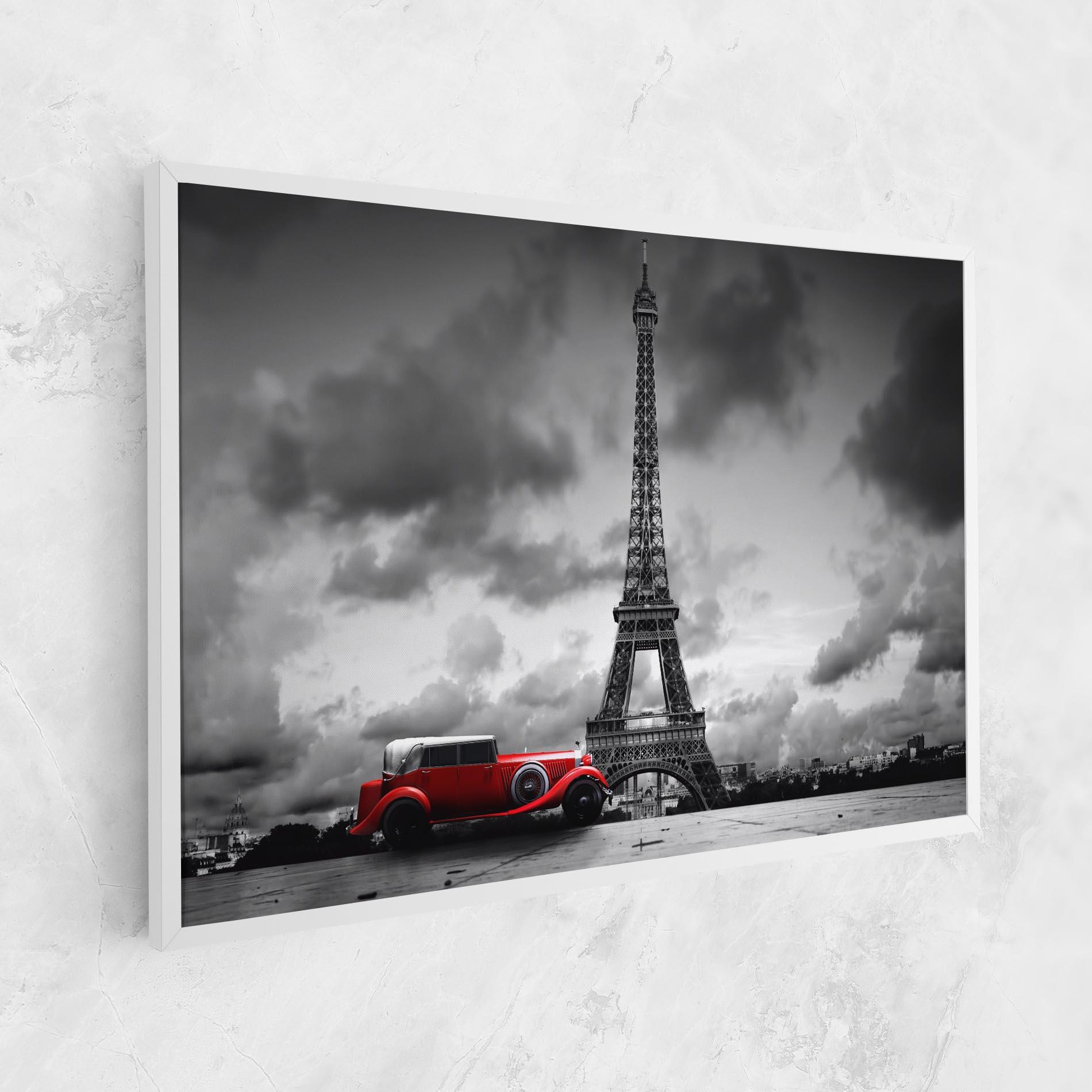 Leinwandbild Vintage Paris mockup 1