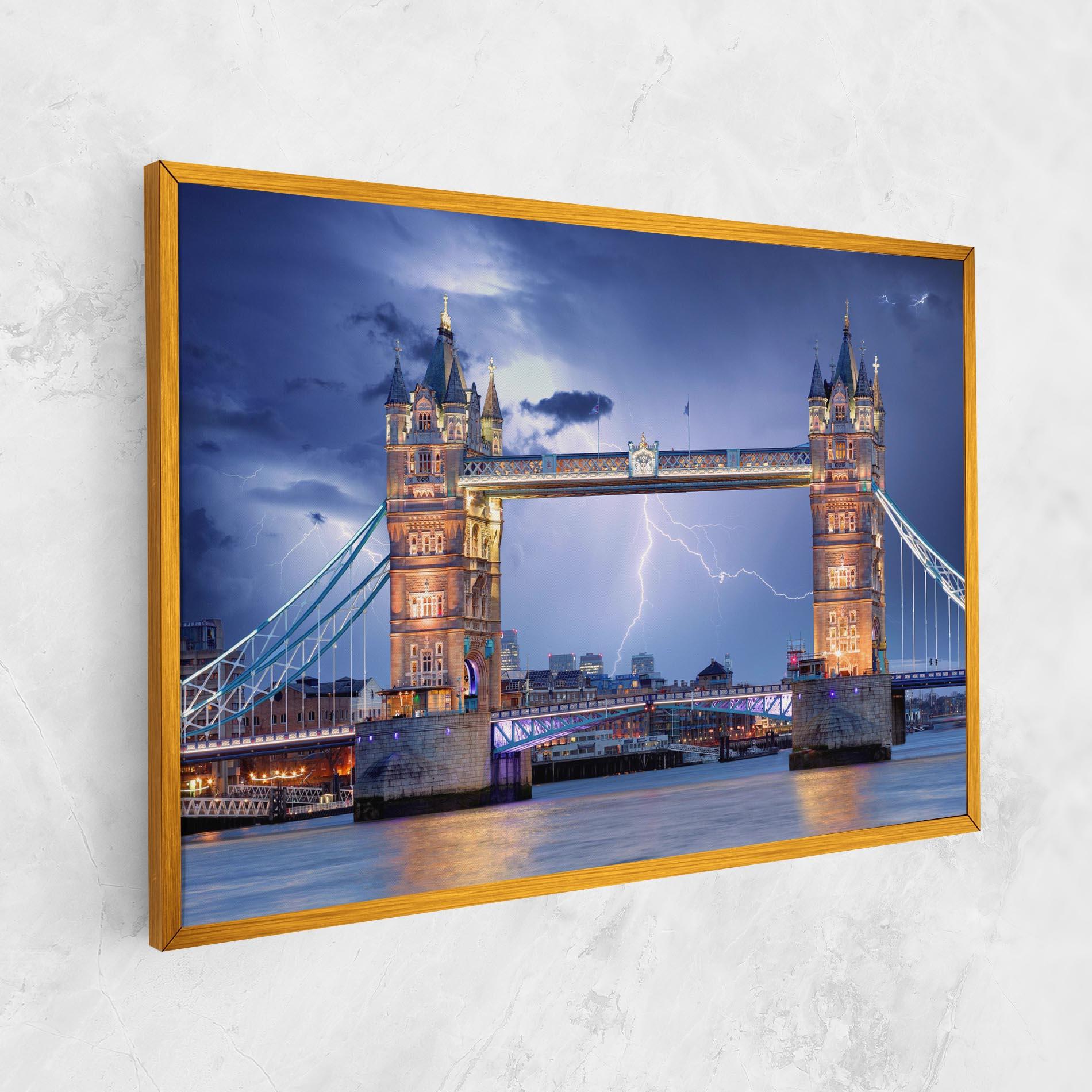Leinwandbild London Tower Bridge mockup 1