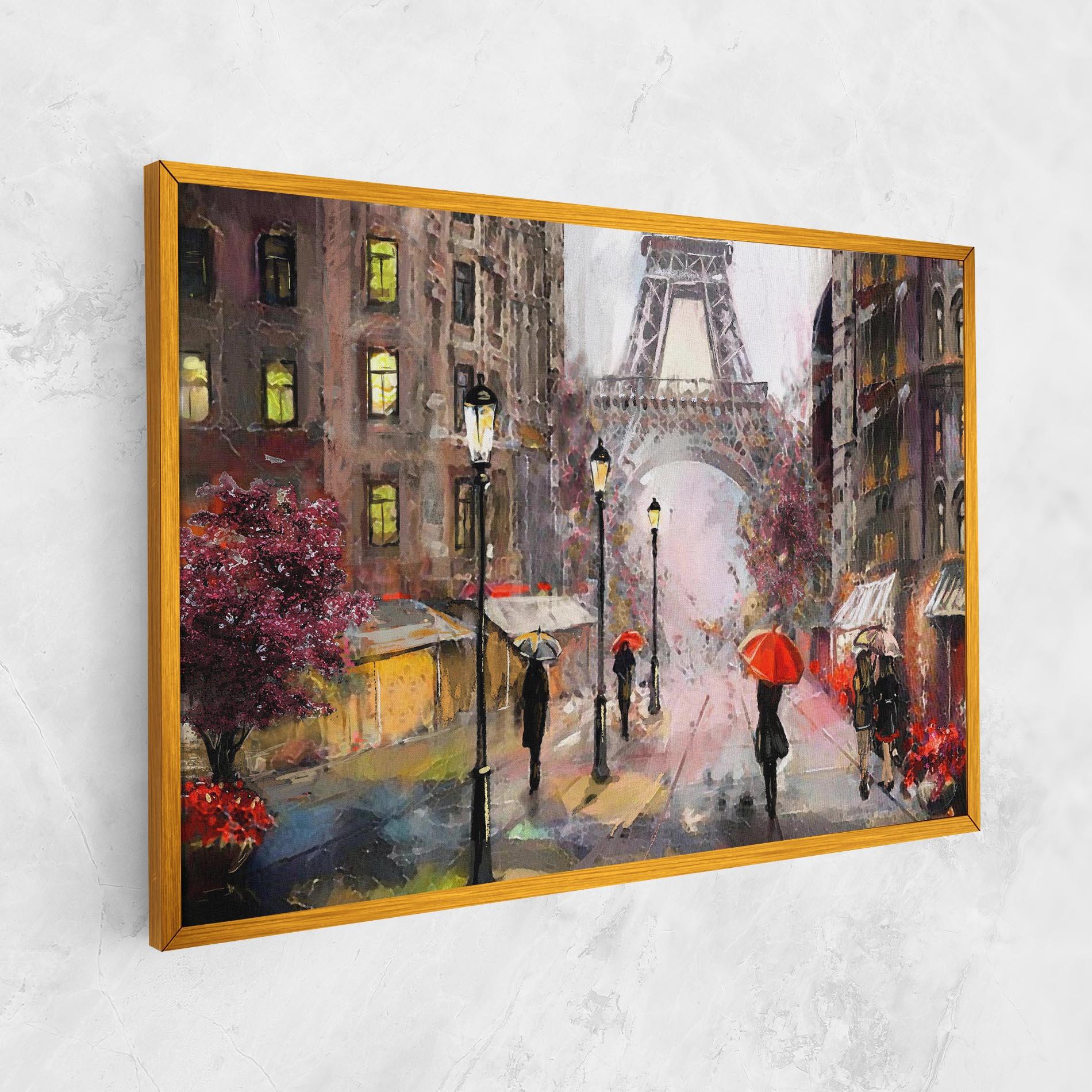 Leinwandbild Paris Colours mockup 1