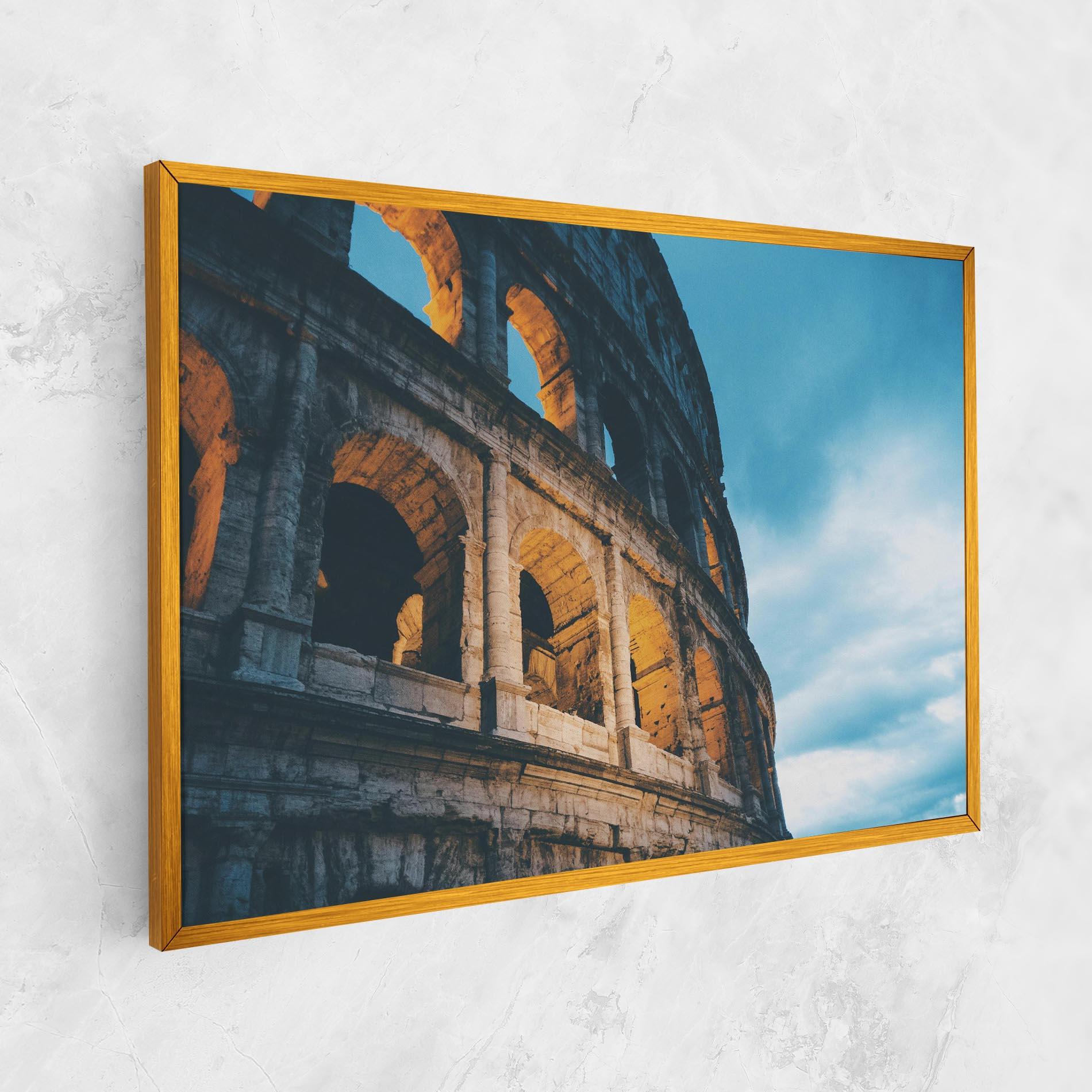 Leinwandbild Shadow Colosseum mockup 1