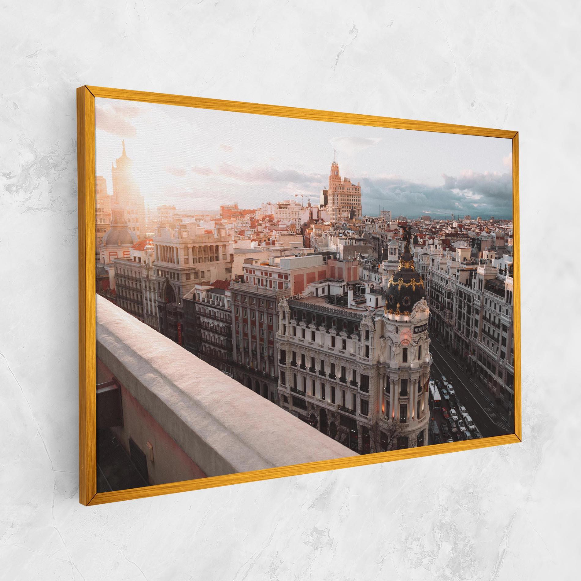 Leinwandbild Spain Sunrise mockup 1