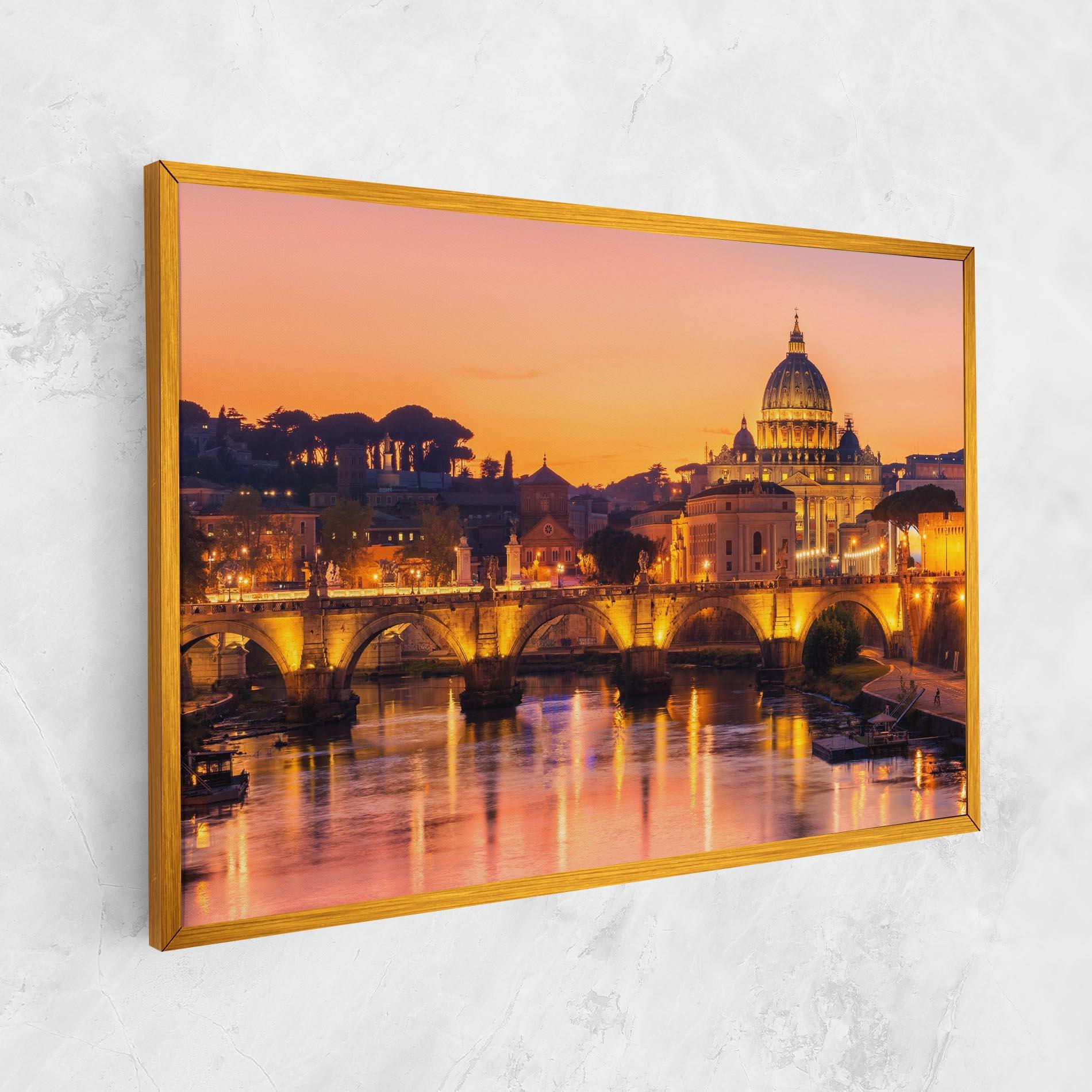 Leinwandbild St Peter Basilica mockup 1