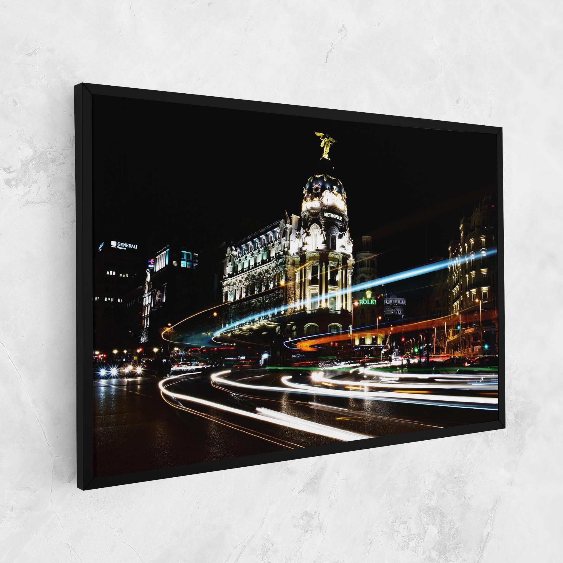 Madrid At Night mockup 1