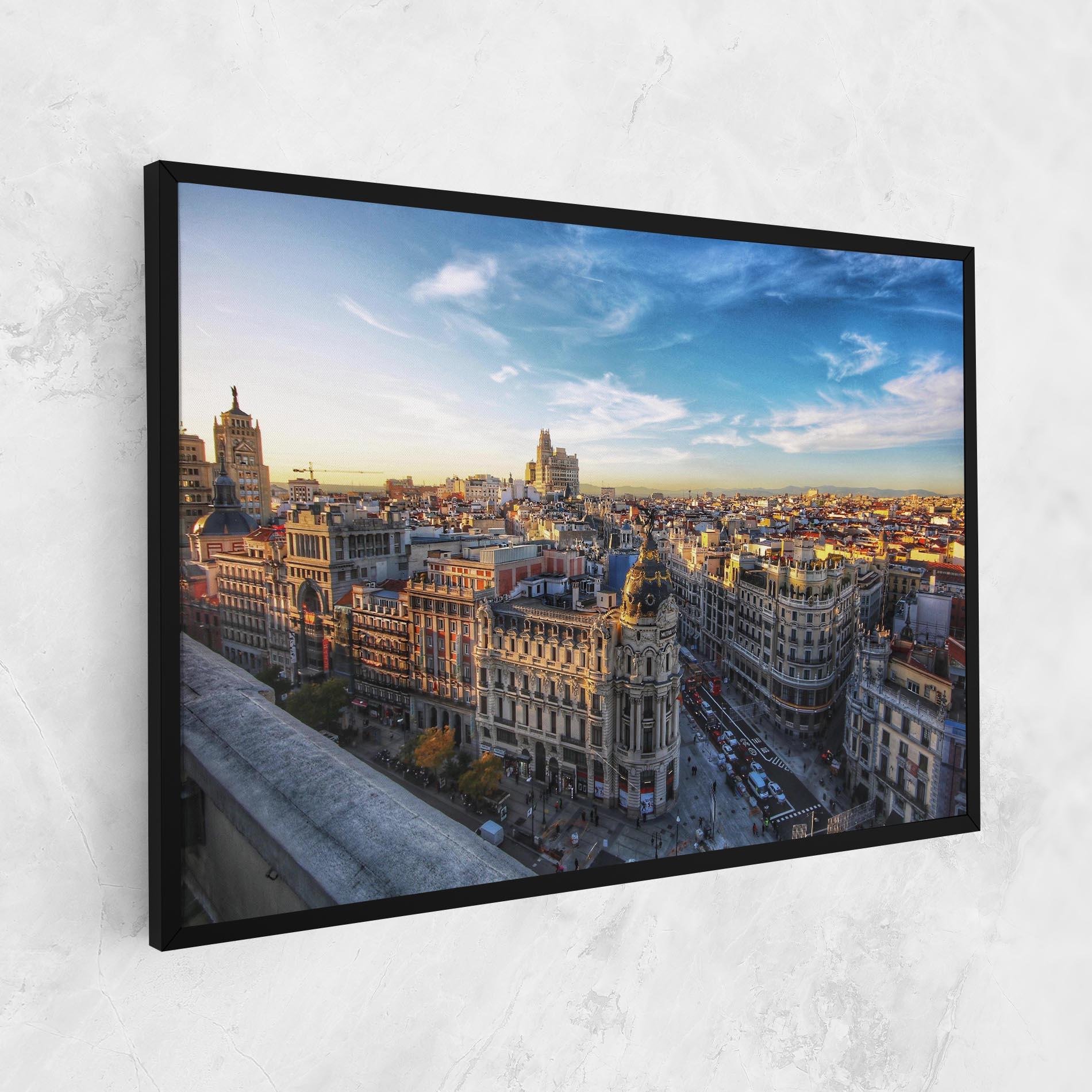 Leinwandbild Madrid View mockup 1