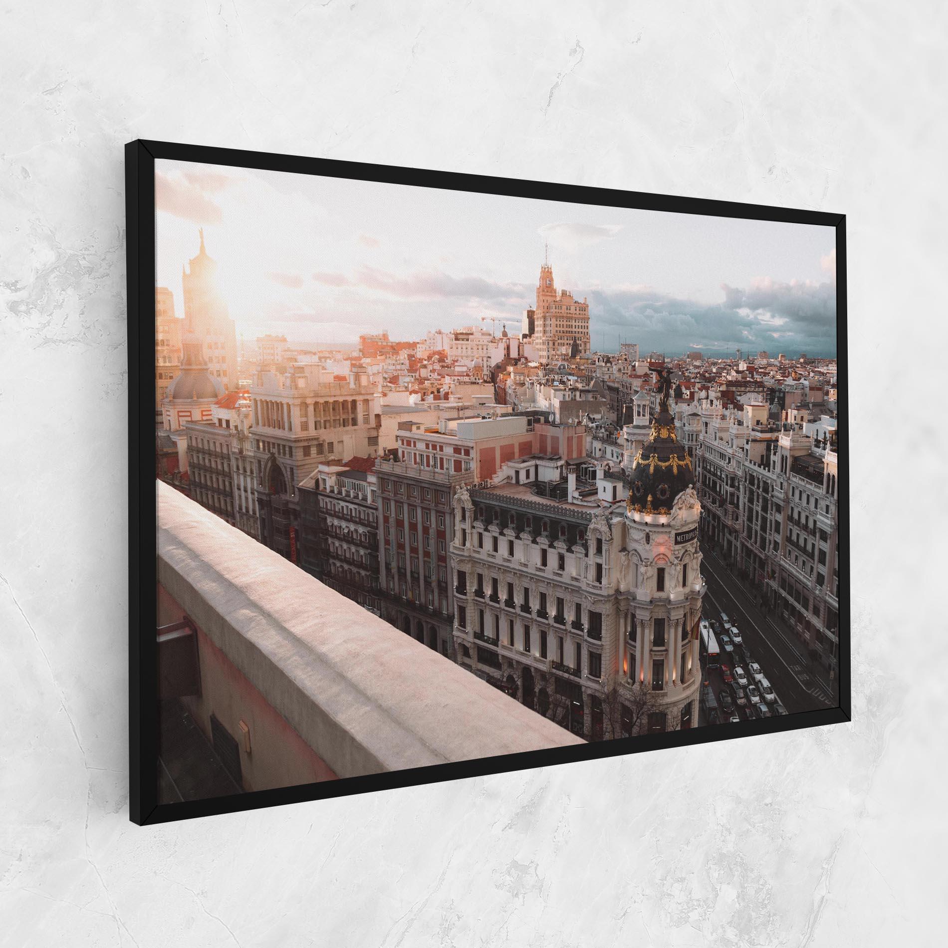 Leinwandbild Spain Sunrise mockup 1