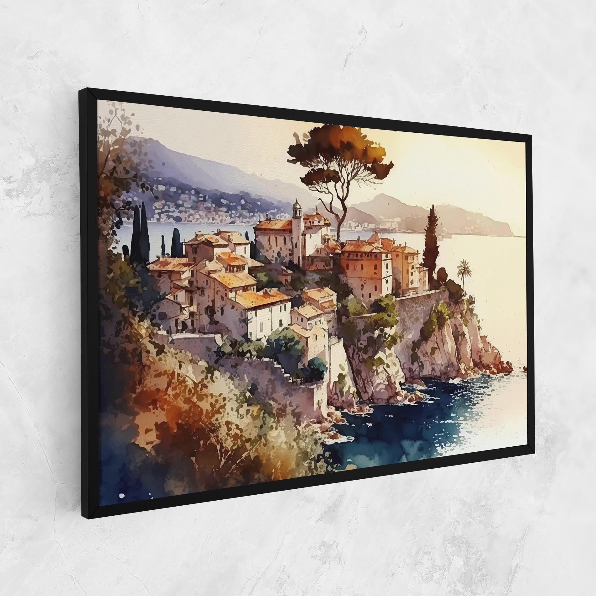 Leinwandbild Stunning View Painting mockup 1
