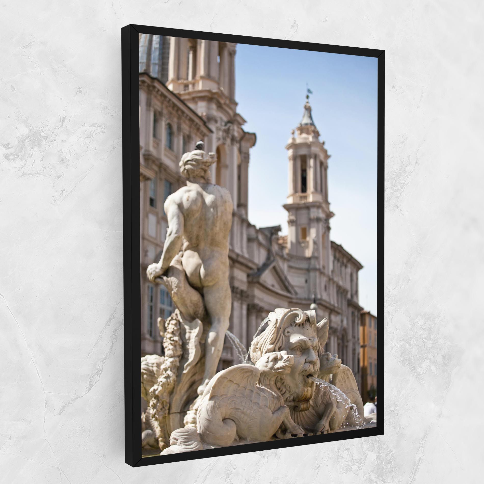 Baroque Statue Italy mockup 1