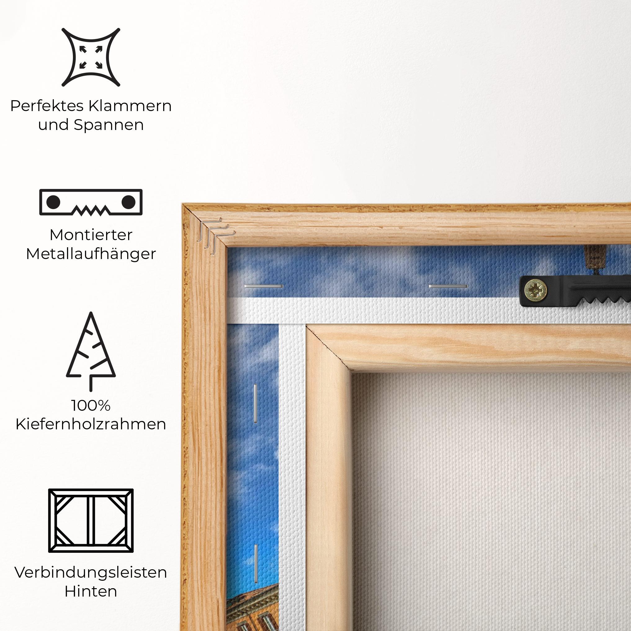 Leinwandbild Piazza Navona Italy mockup 5