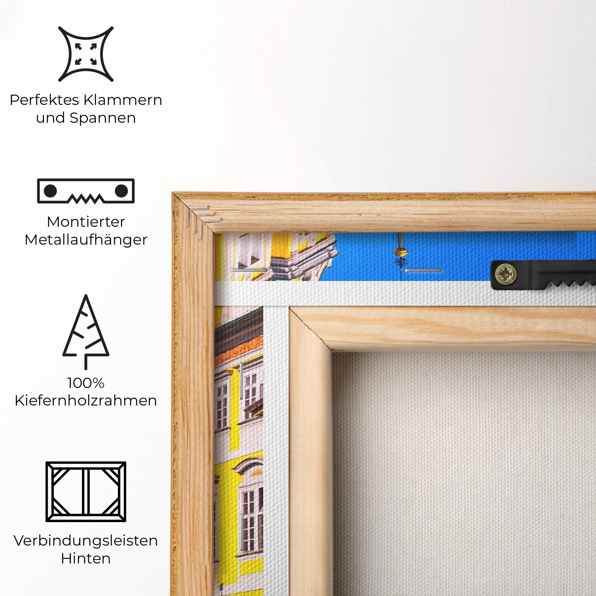 Leinwandbild Prague Buildings mockup 5