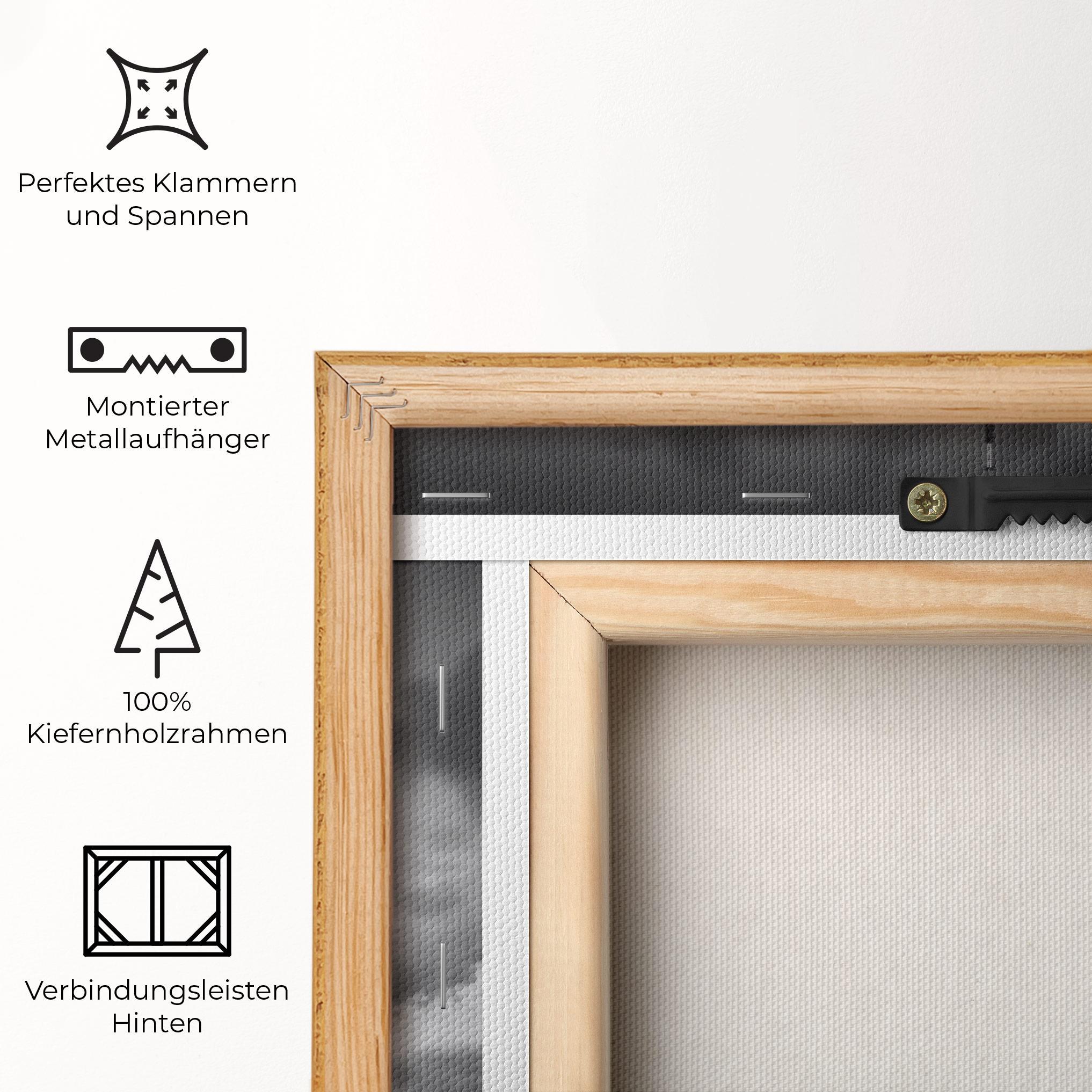 Leinwandbild Vintage Paris mockup 5