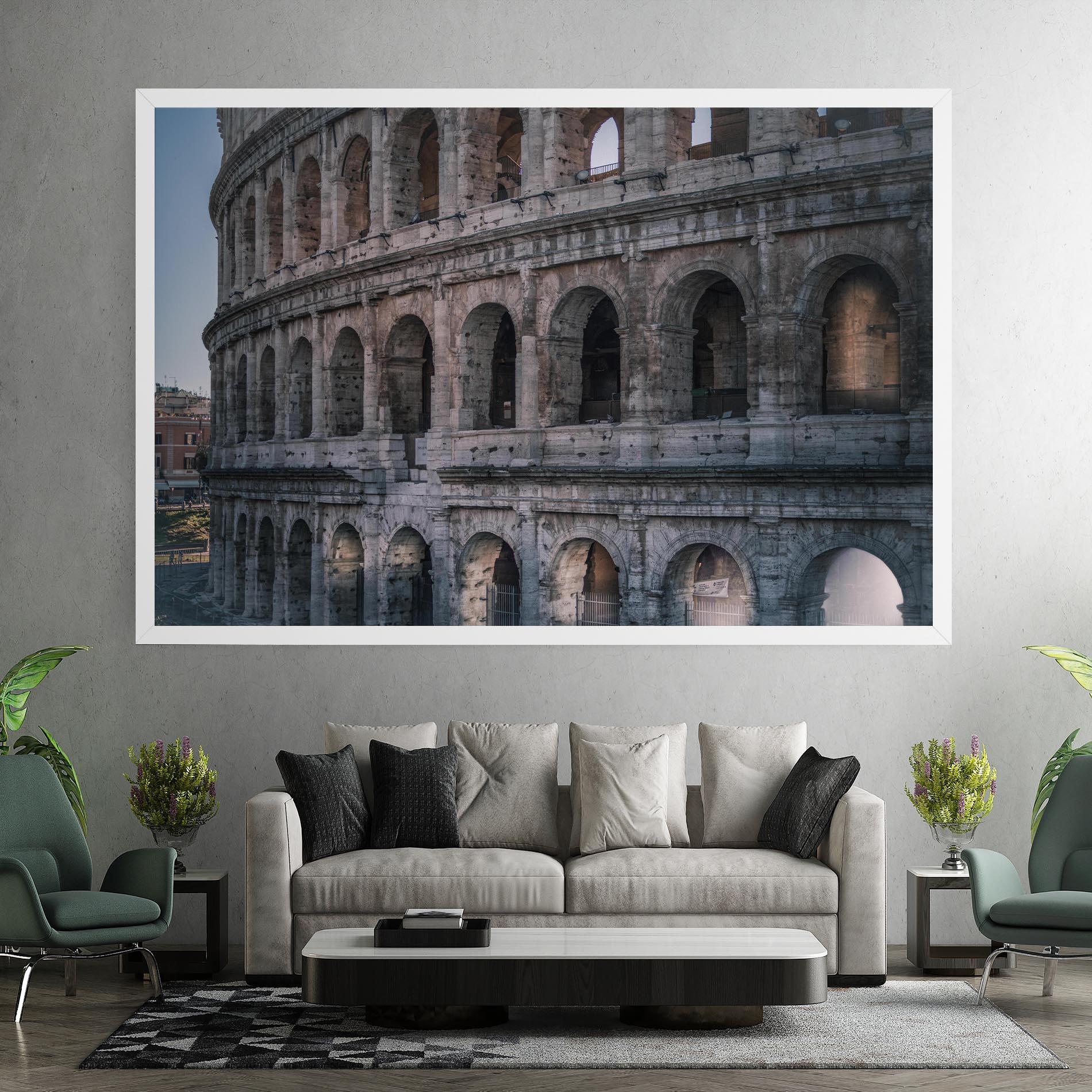 Leinwandbild Colosseum Roma mockup 7