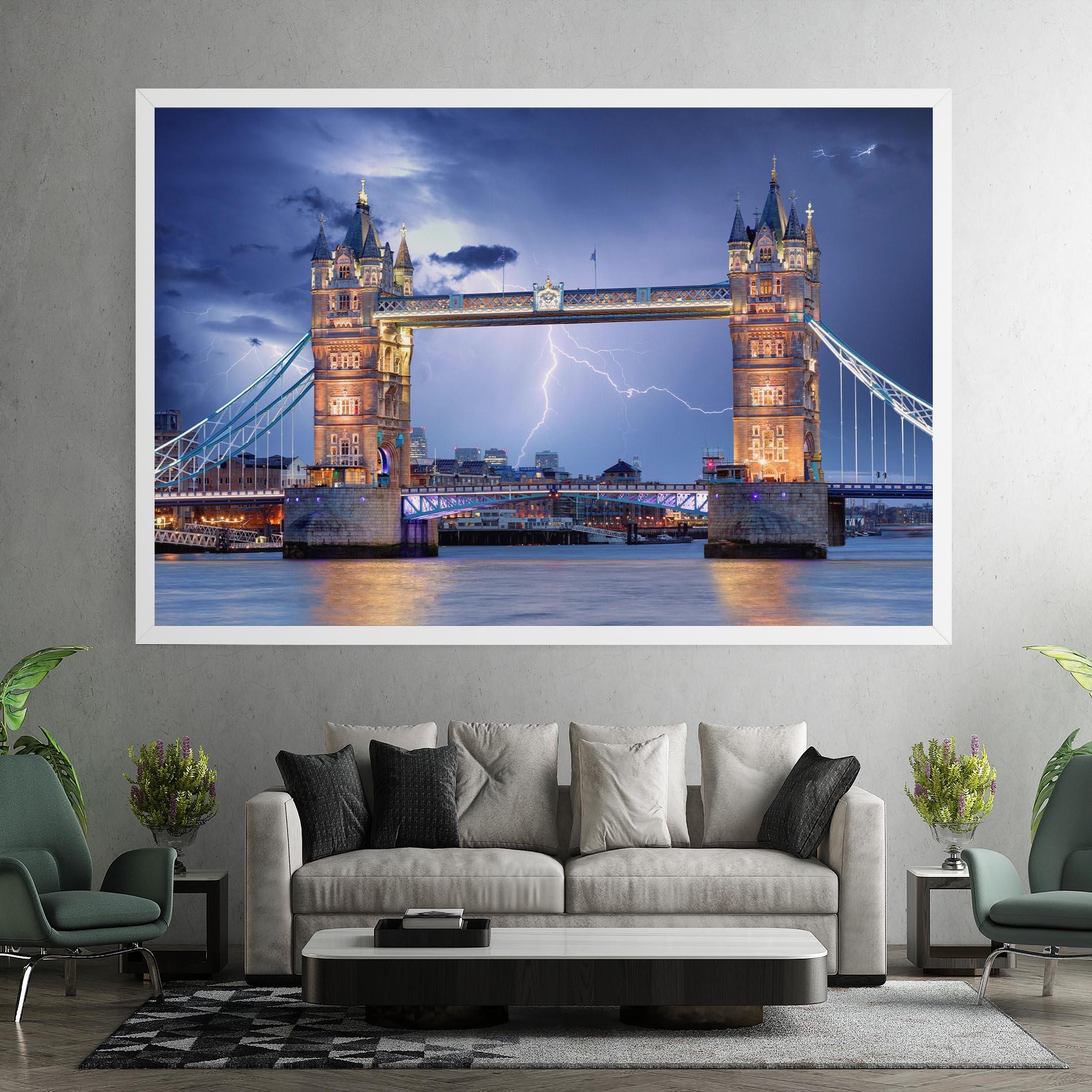 Leinwandbild London Tower Bridge mockup 7