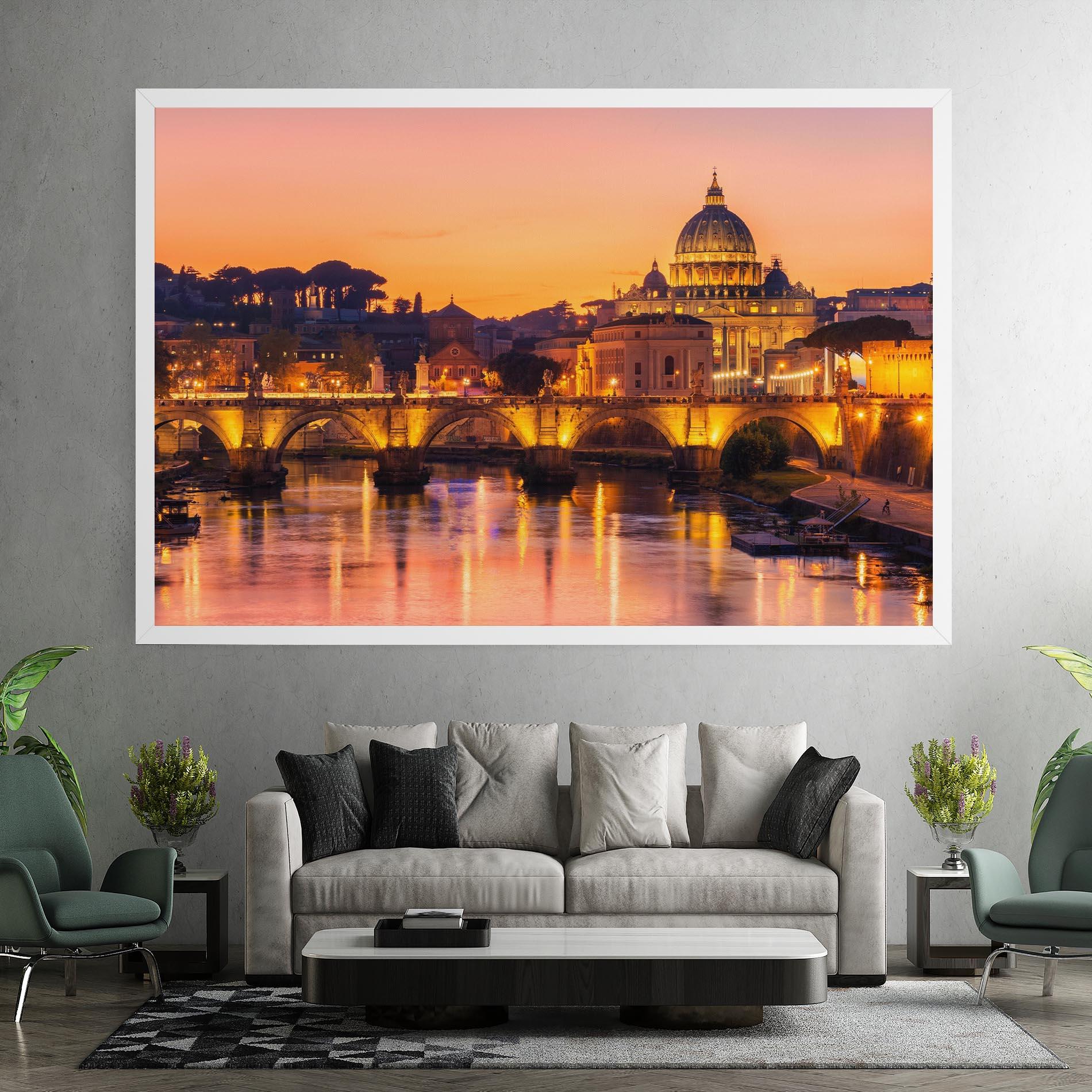 Leinwandbild St Peter Basilica mockup 7