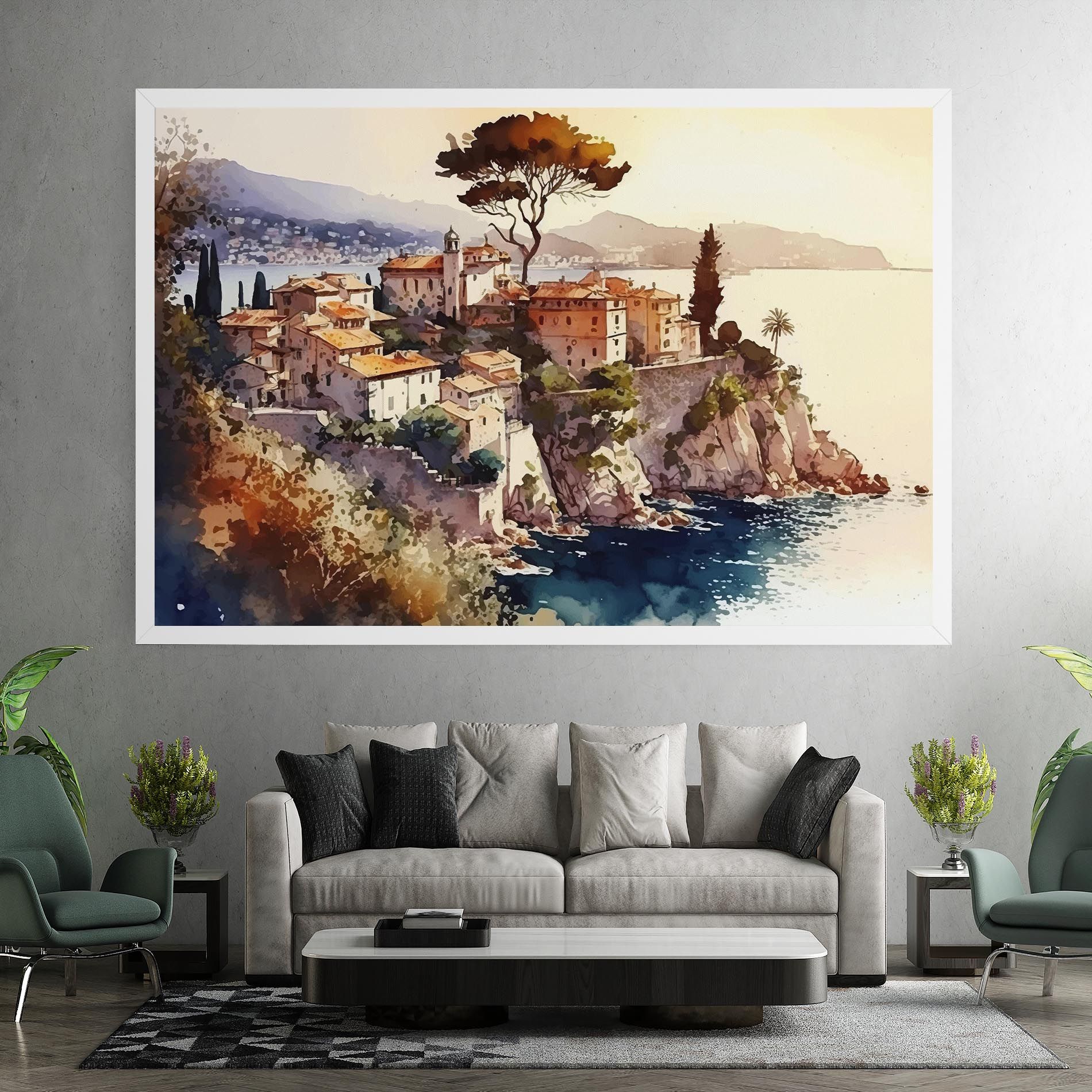 Stunning View Painting mockup 7