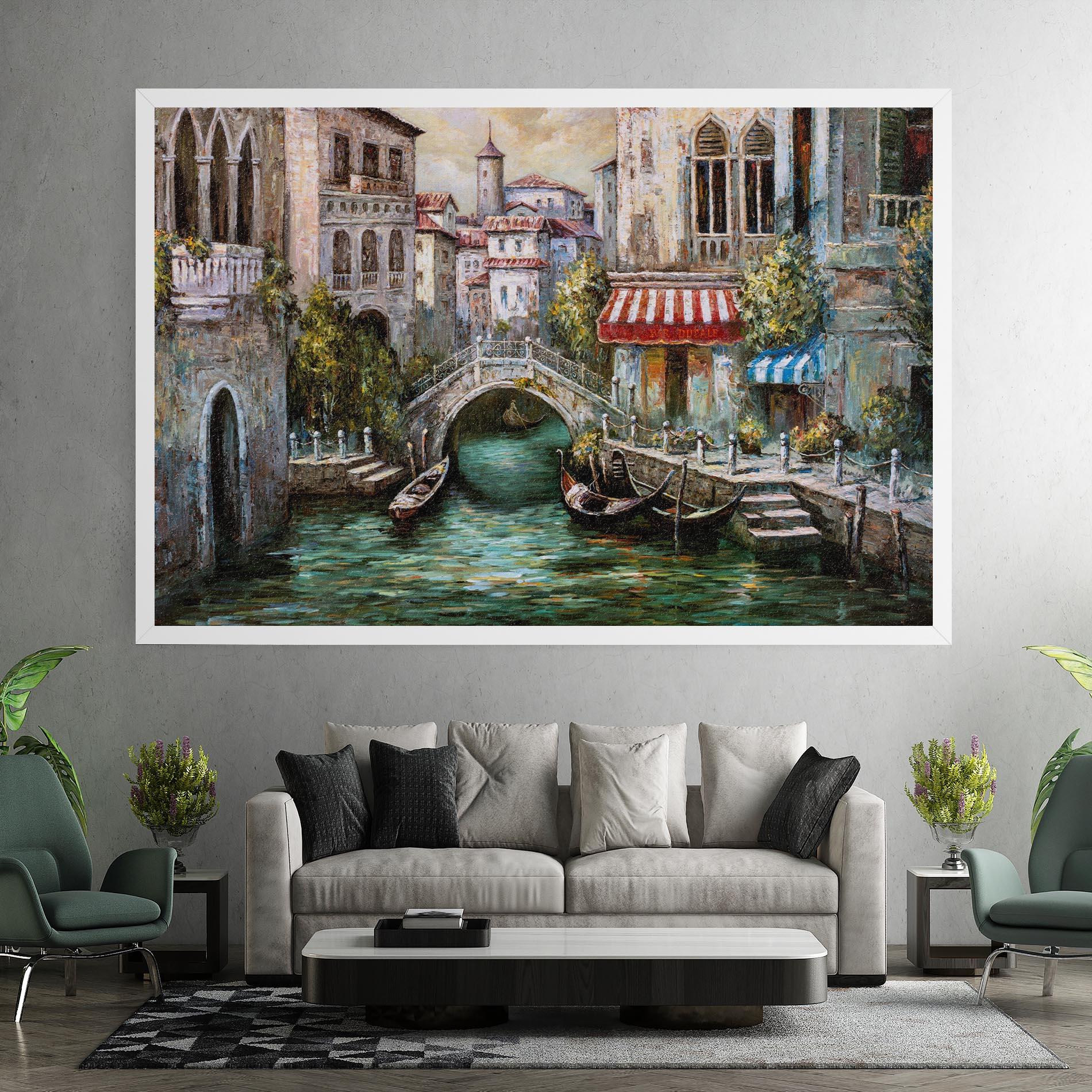 Leinwandbild Venice Colors mockup 7