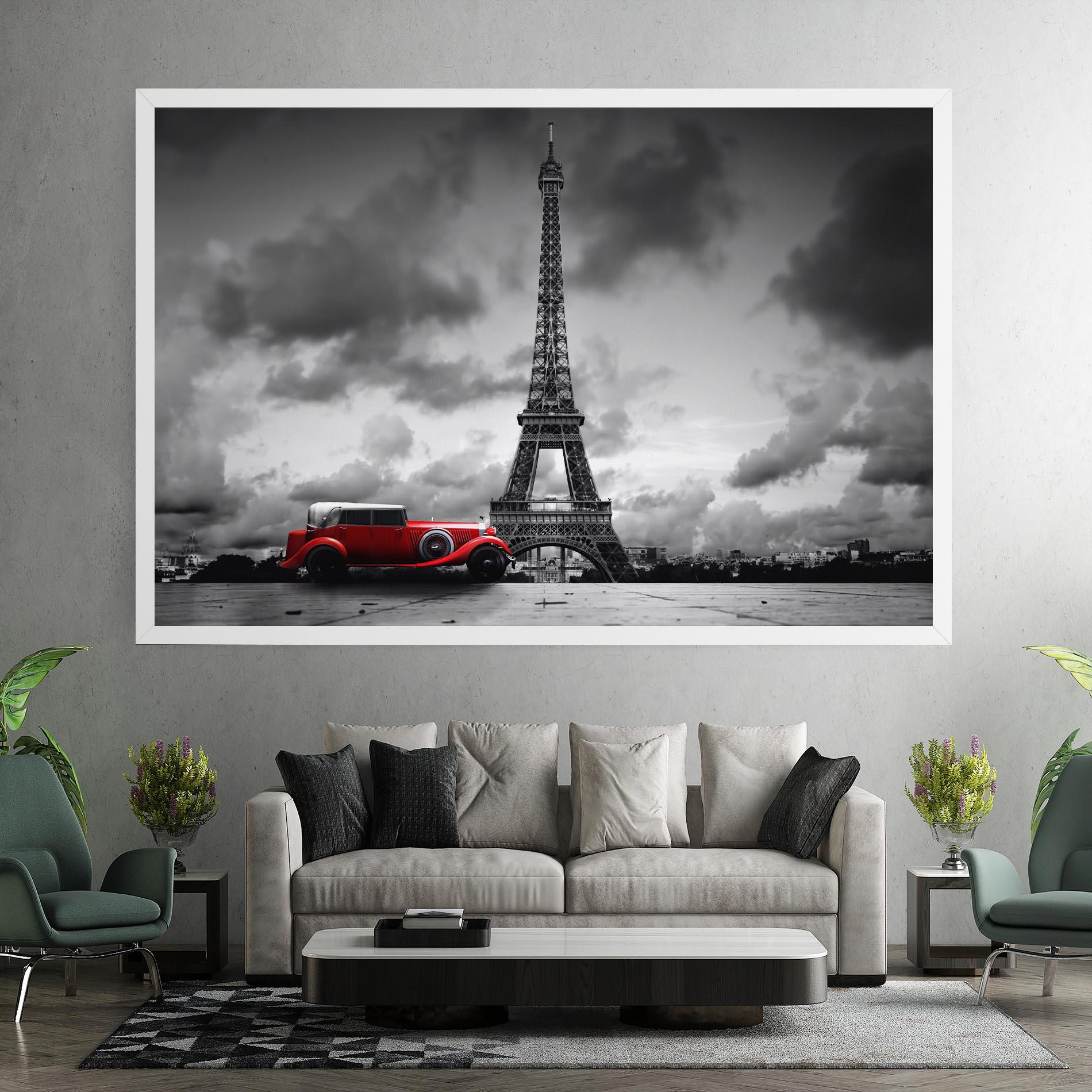 Leinwandbild Vintage Paris mockup 7