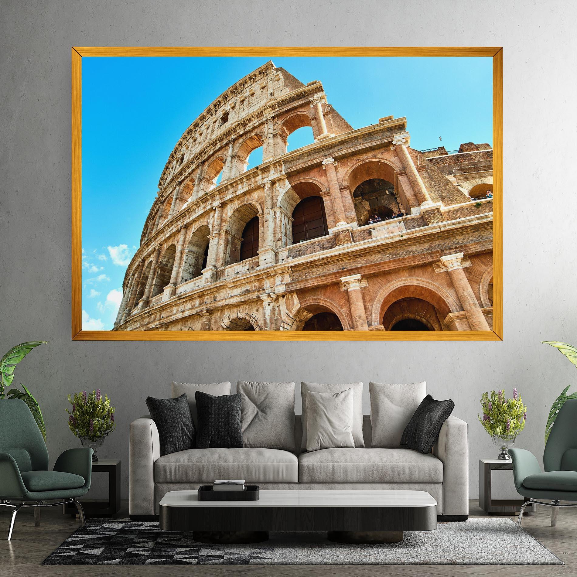 Leinwandbild Close Colosseum mockup 7